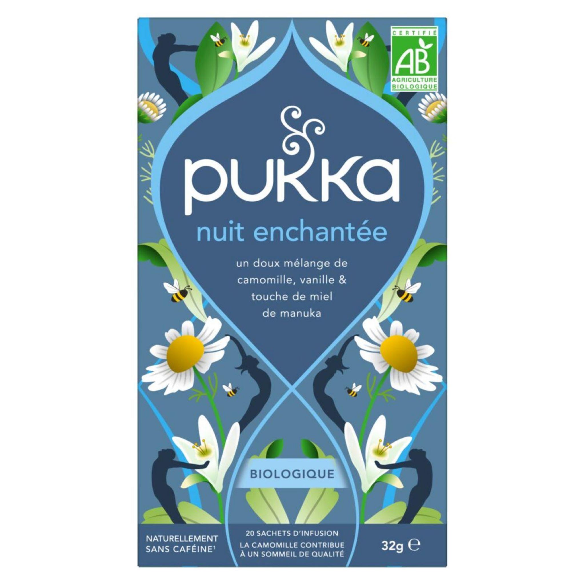 Voir la diapositive 3 : PUKKA Infusion bio nuit enchantée 20 sachets 36g