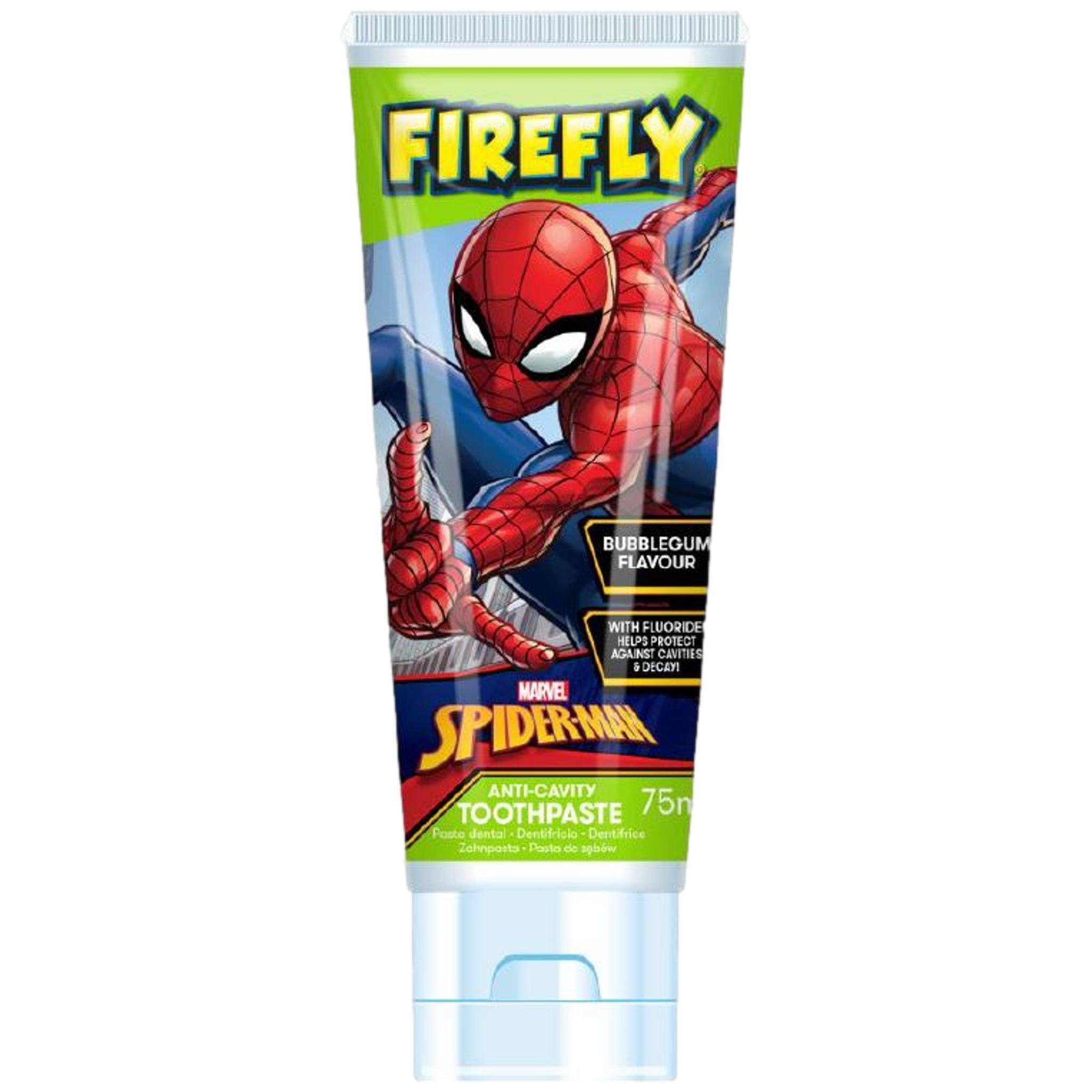 FIREFLY Dentifrice Spiderman goût bubble-gum 75ml