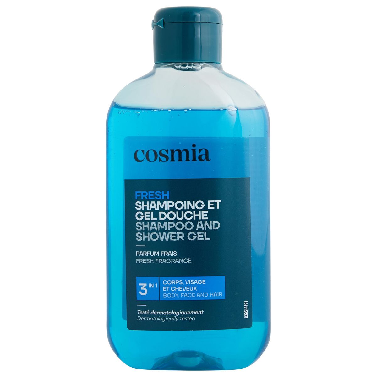 COSMIA Shampoing et gel douche fresh 3en1 parfum frais 250ml