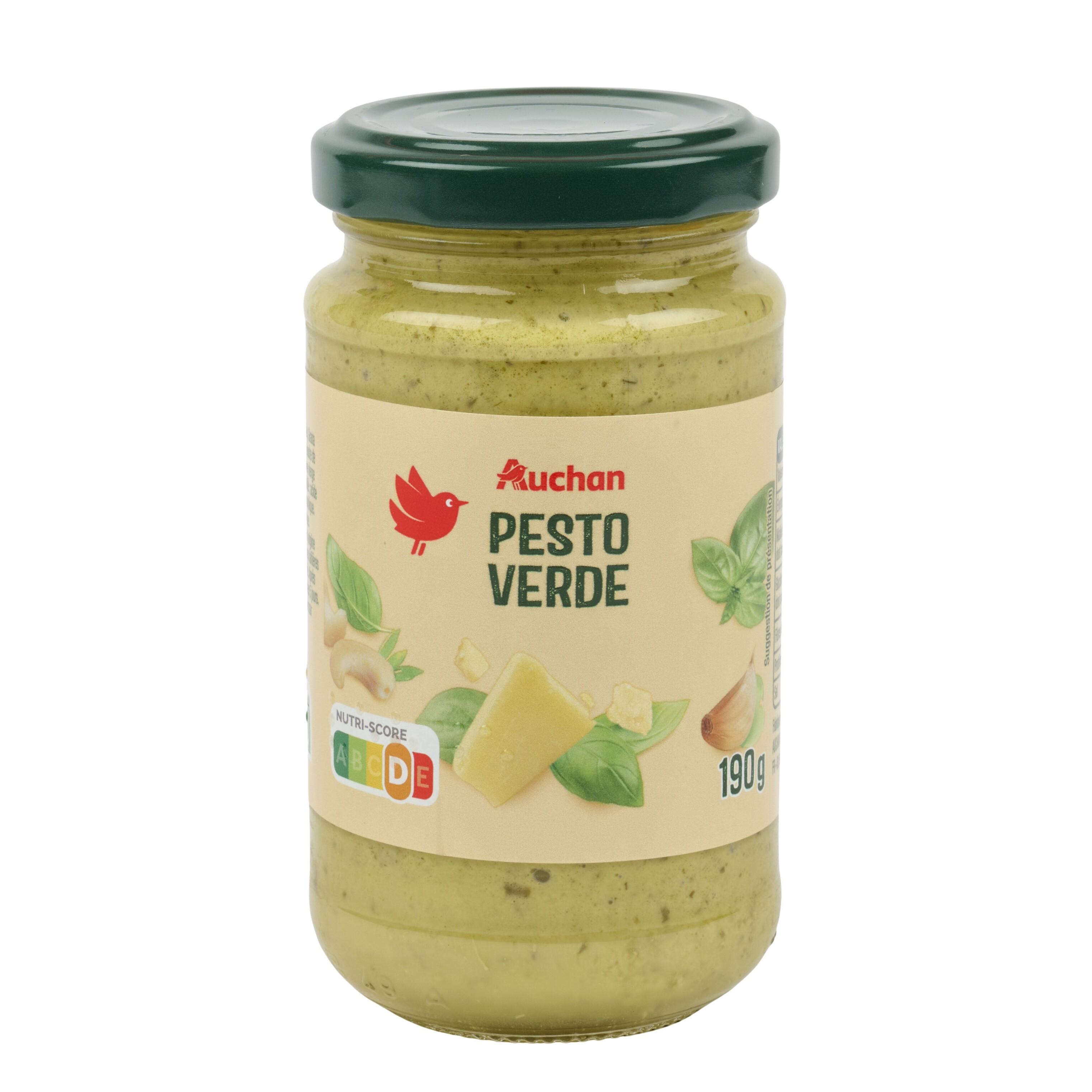 Voir la diapositive 3 : AUCHAN Pesto verde 190g