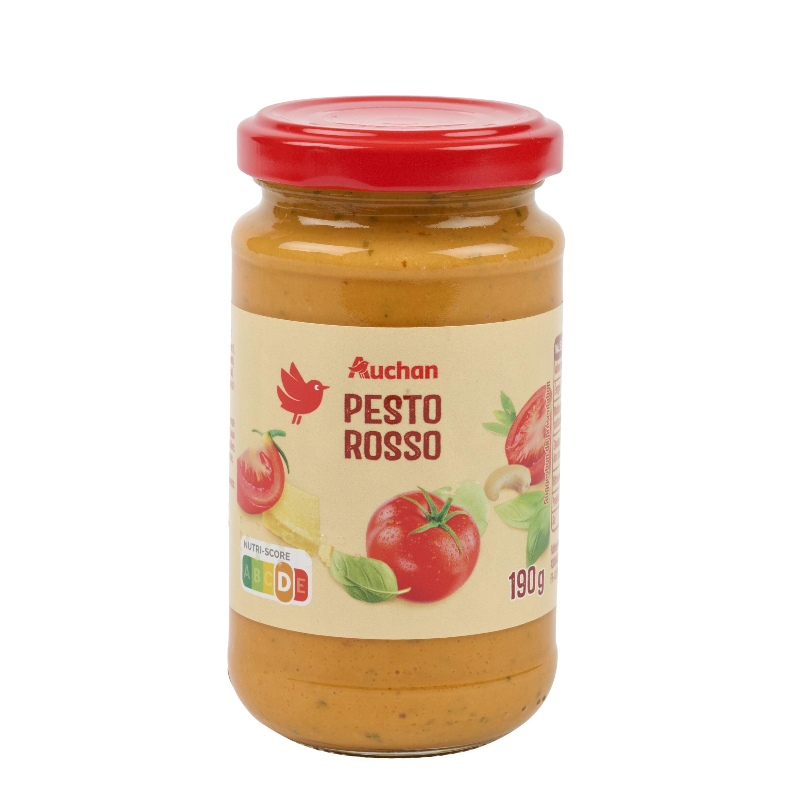 Voir la diapositive 4 : AUCHAN Pesto rosso 190g