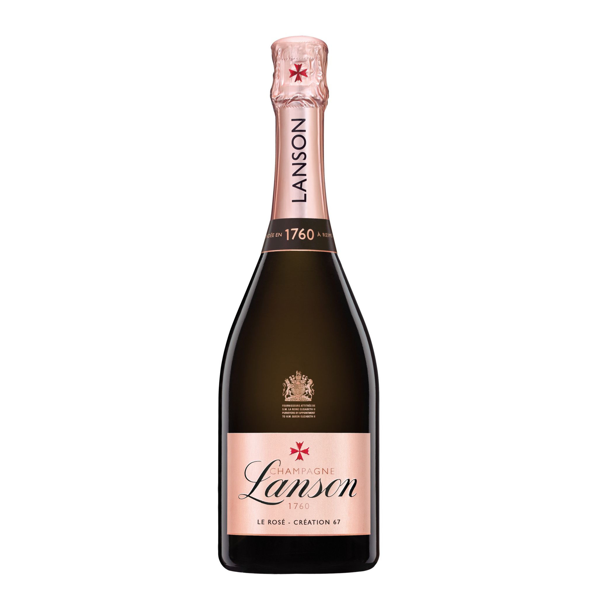 LANSON AOP Champagne Création 67 rosé 75cl