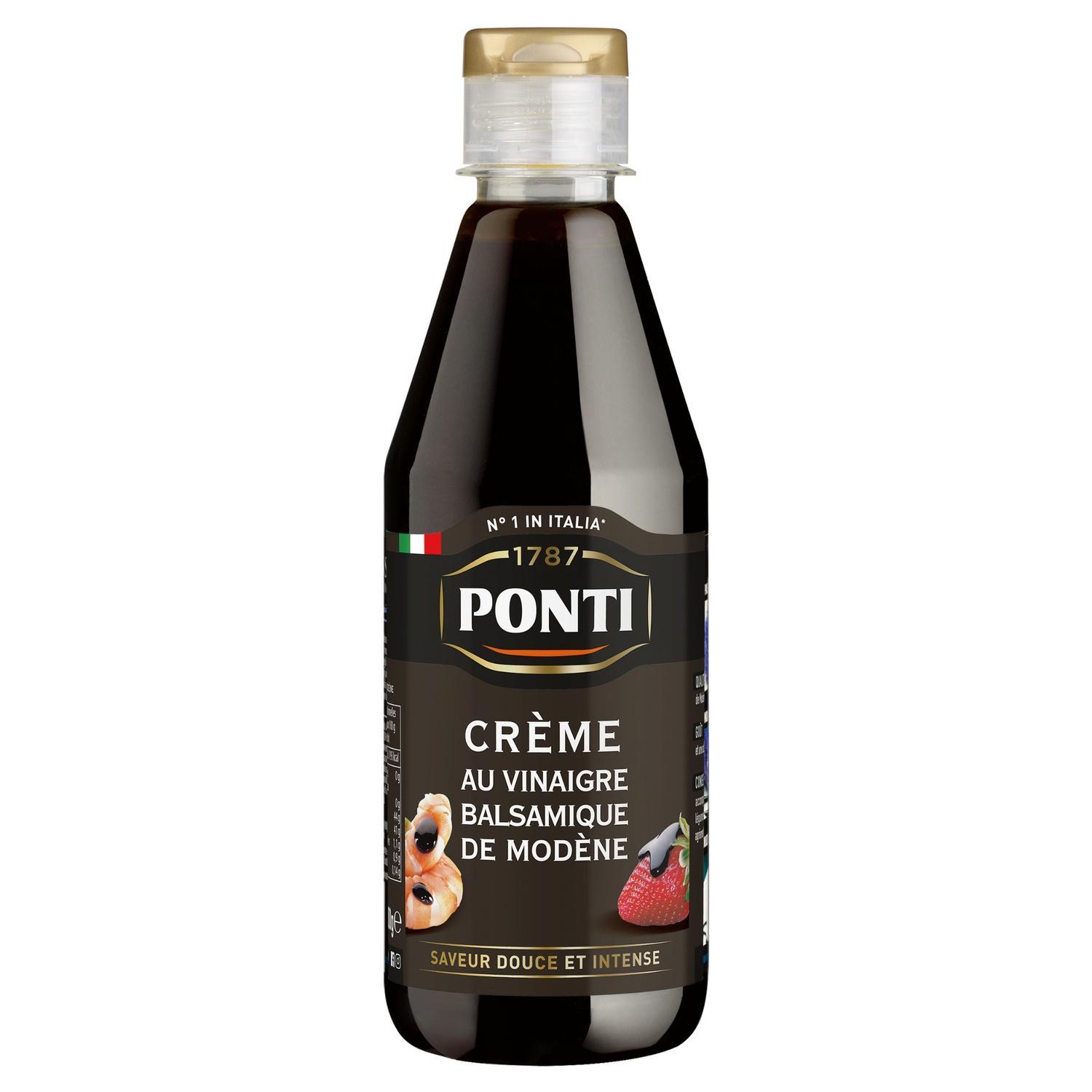 PONTI Crème au vinaigre balsamique en bouteille 500g