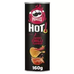 PRINGLES Chips tuiles hot sweet chilli flavour 160g