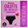 Voir la diapositive 2 : AUCHAN Culotte de règles lavable et réutilisable flux modéré taille L 40-42 1 culotte