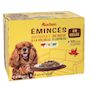Voir la diapositive 4 : AUCHAN Sachets repas émincés en gelée viandes pour chien 12 sachets 12x100g