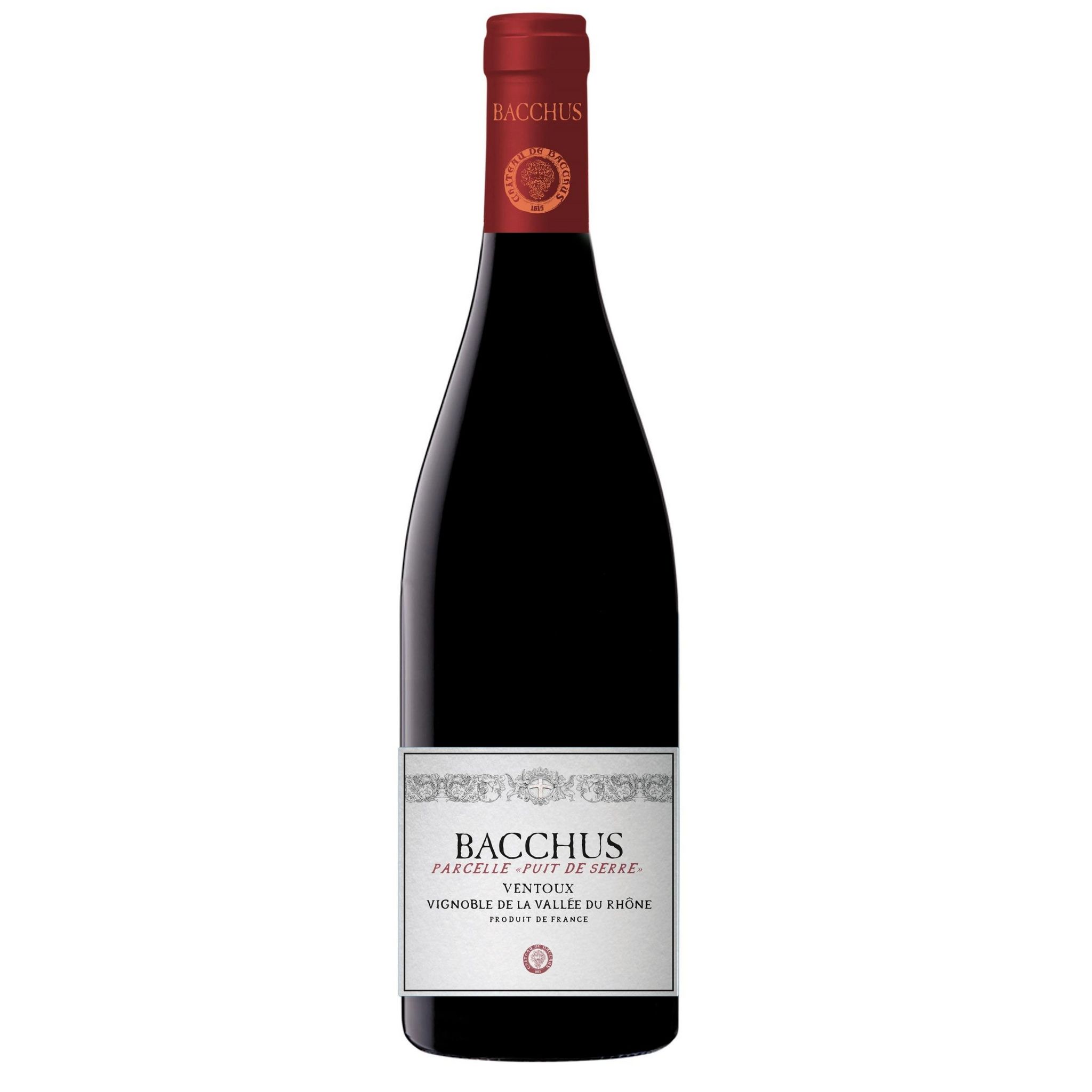 Voir la diapositive 2 : AOP Ventoux Bacchus rouge bio 75cl