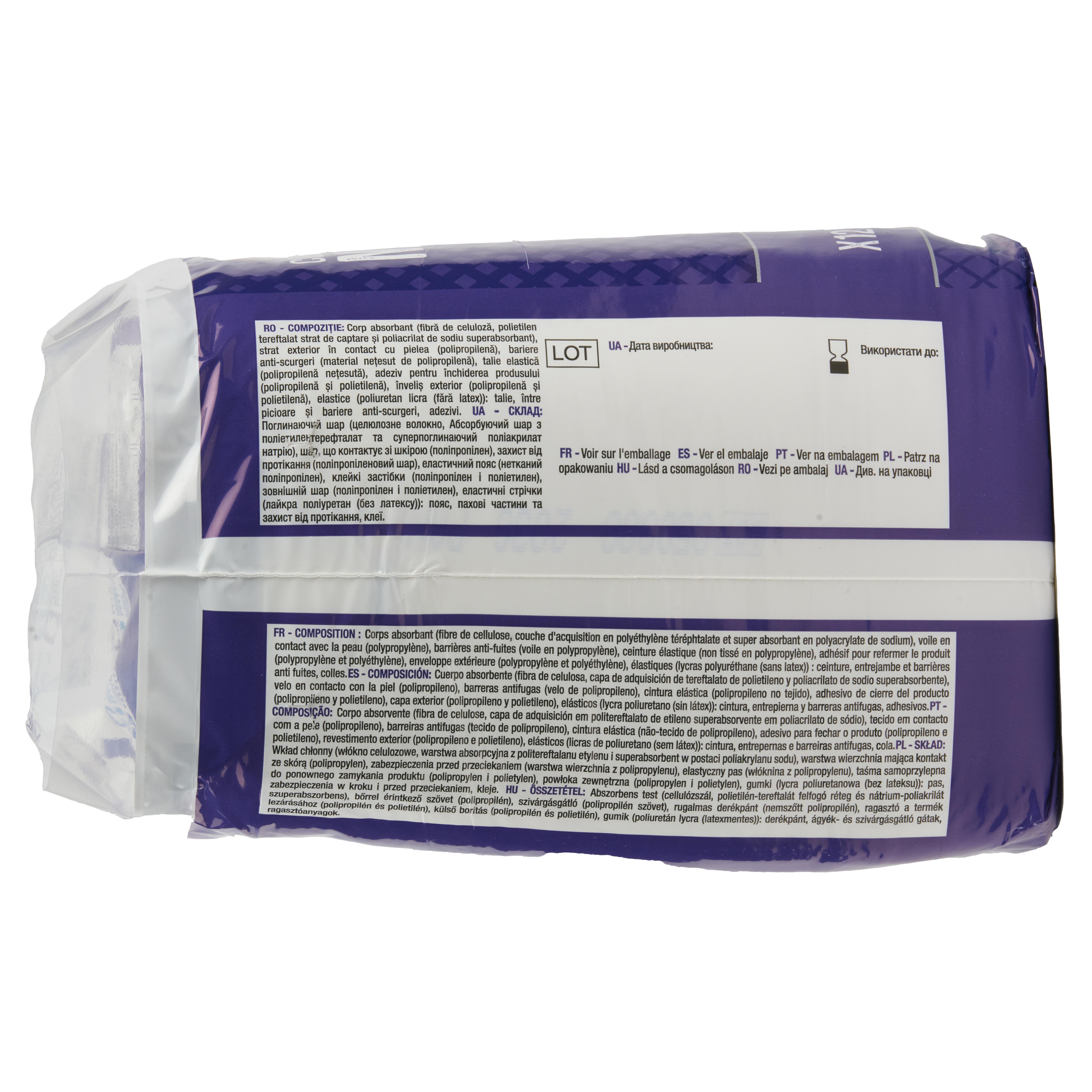 Voir la diapositive 2 : AUCHAN Couches culottes nuit taille M (70-100cm) 12 couches culottes