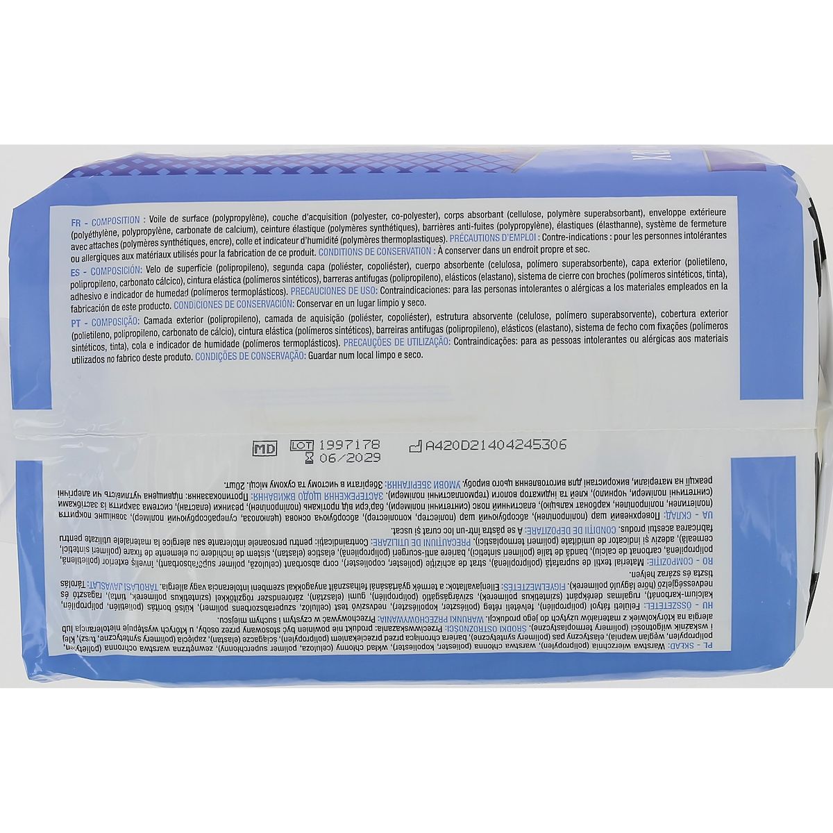 AUCHAN Changes complets taille M 20 changes