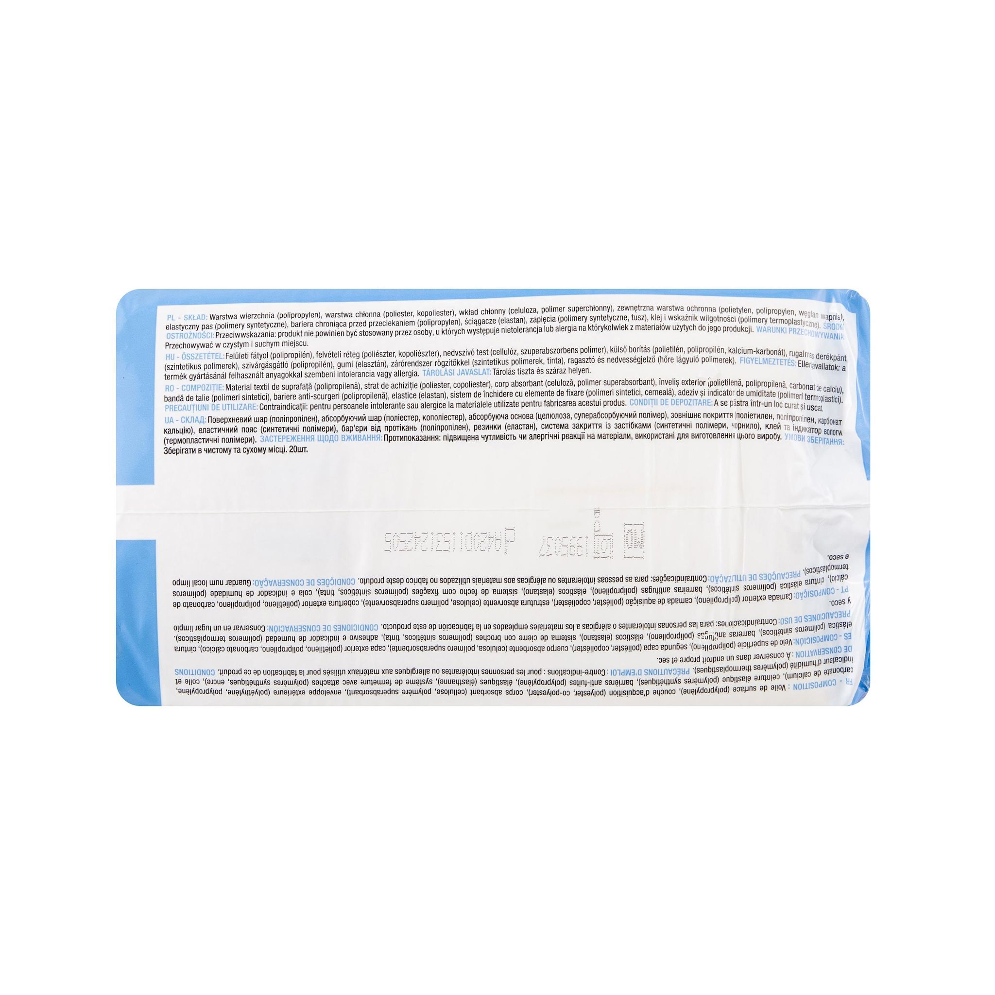 Voir la diapositive 3 : AUCHAN Changes complets protection optimale anti-fuites taille L 20 pièces