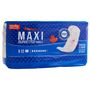 Voir la diapositive 2 : AUCHAN Serviettes hygiéniques maxi sans ailettes 12 serviettes