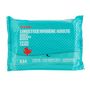 Voir la diapositive 2 : AUCHAN Lingettes hygiène adulte extra large nettoie rafraîchit & protège à l'aloe vera 64 lingettes