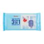 Voir la diapositive 3 : AUCHAN Lingettes vitres 3 en 1 20 lingettes
