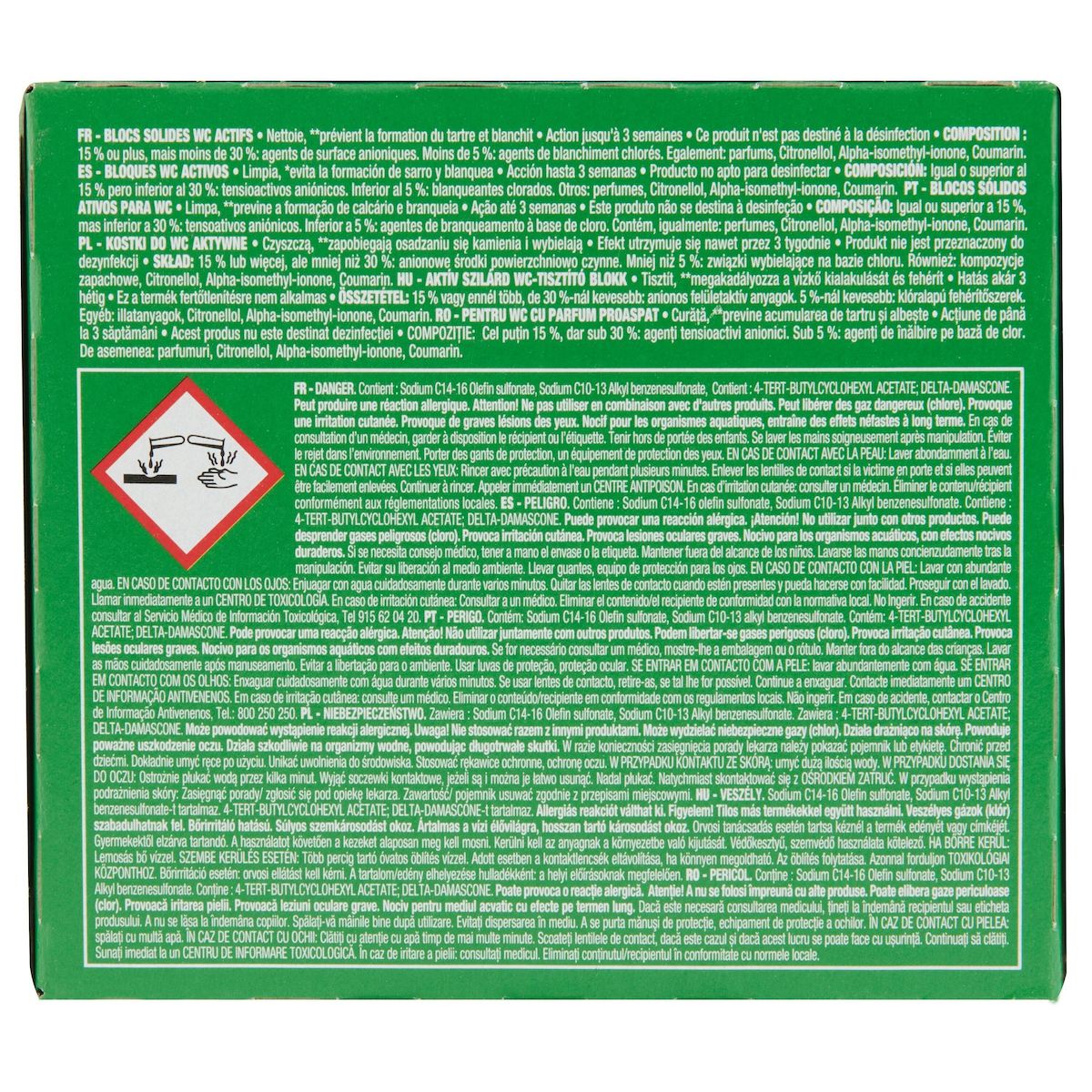 AUCHAN Bloc WC javel 2 blocs