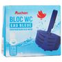 Voir la diapositive 3 : AUCHAN Bloc WC solide eau bleue 2 blocs