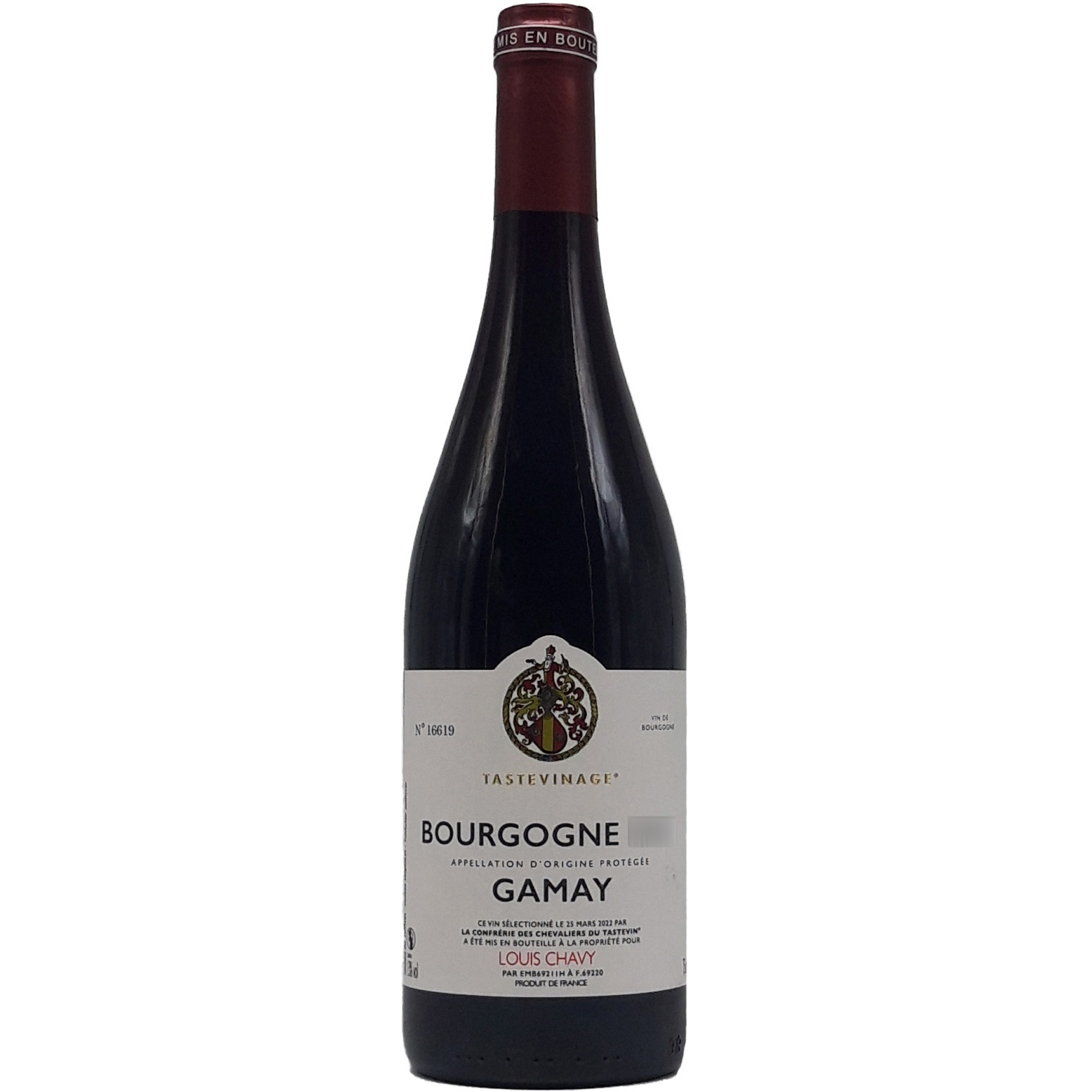 AOP Bourgogne Gamay rouge 75cl