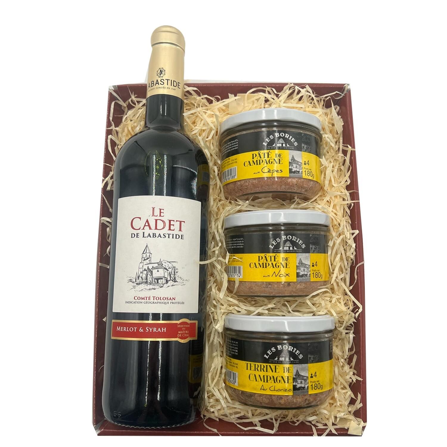 LES BORIES Corbeille la Sarladaise 1 coffret