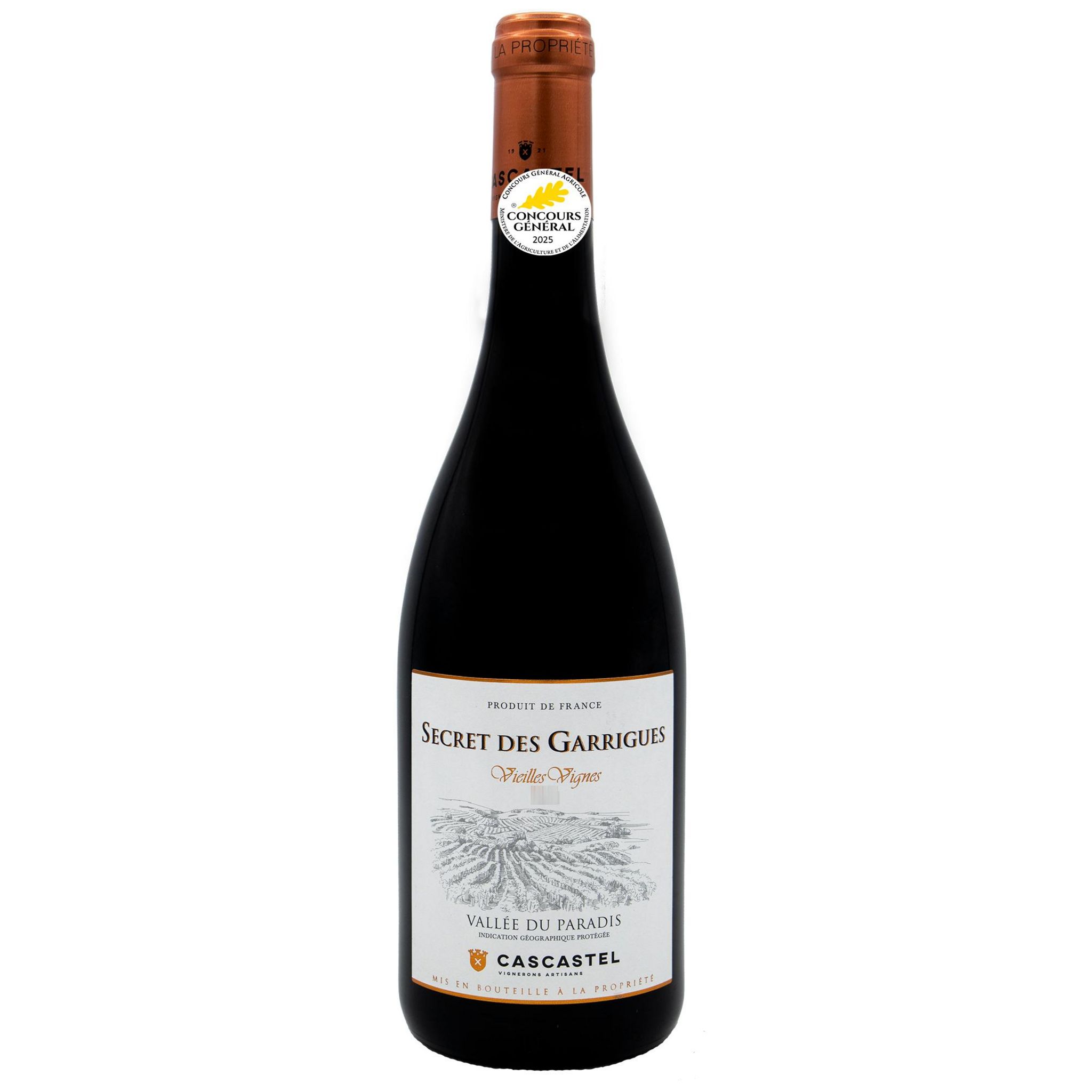 IGP Vallée Du Paradis Secret Des Garrigues rouge 75cl