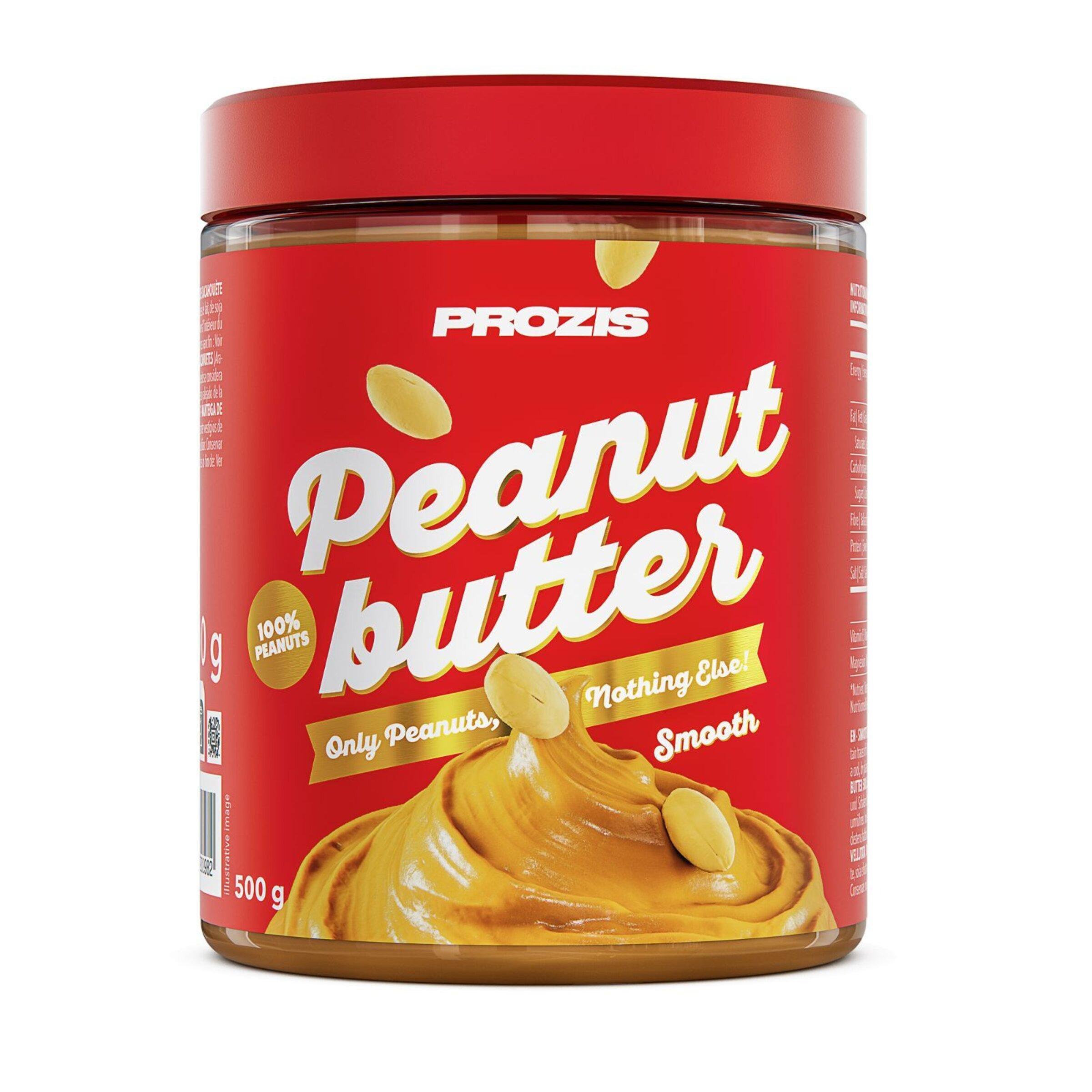 Voir la diapositive 2 : PROZIS Beurre de cacahuètes onctueux 500g