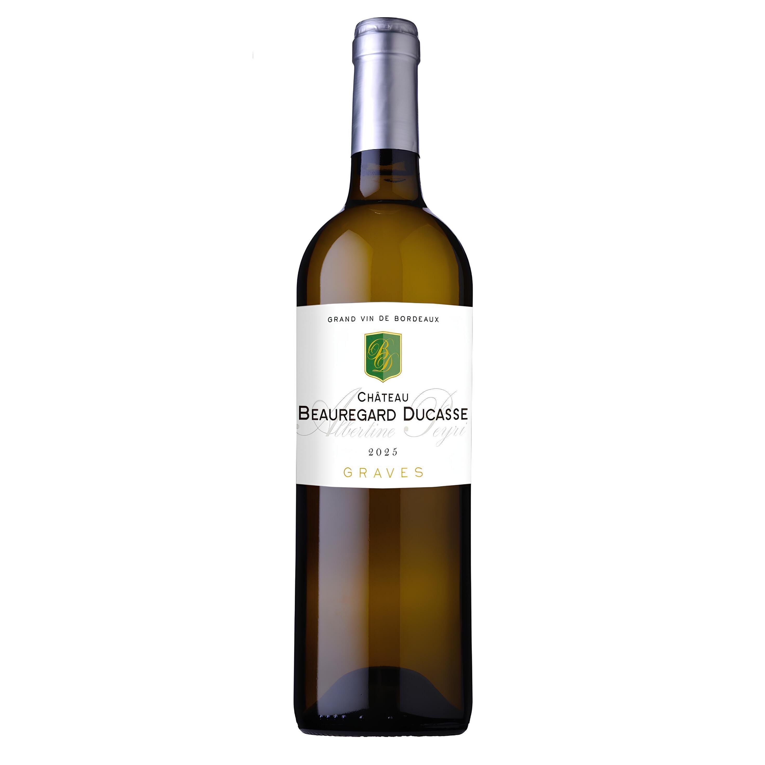 AOP Graves Château Beauregard Ducasse blanc bio 75cl