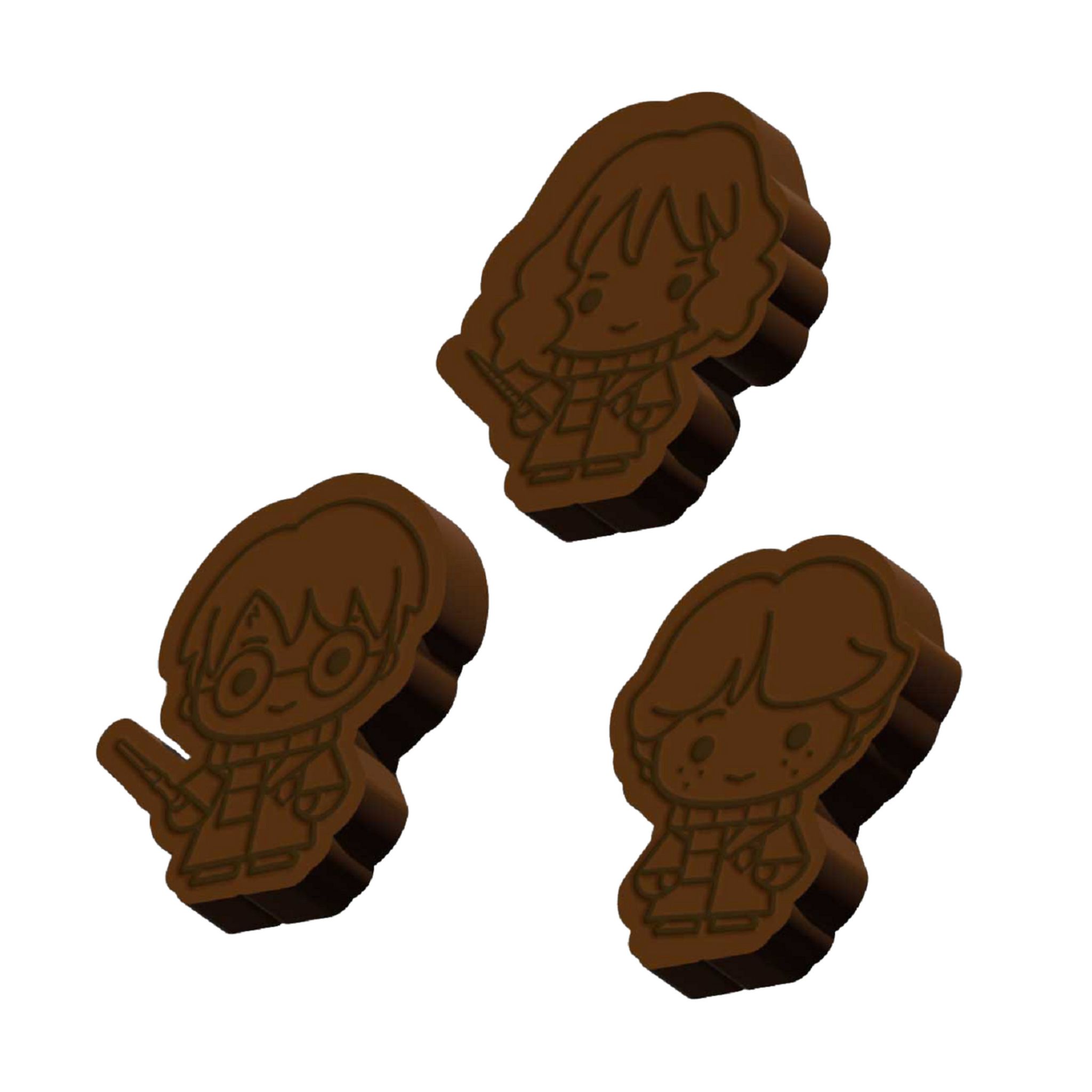 Voir la diapositive 2 : HARRY POTTER Calendrier de l'Avent aux chocolats 24 pièces 280g