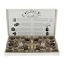 Voir la diapositive 4 : VENDOME Assortiment de bonbons de chocolat au lait, noir et blanc 433g