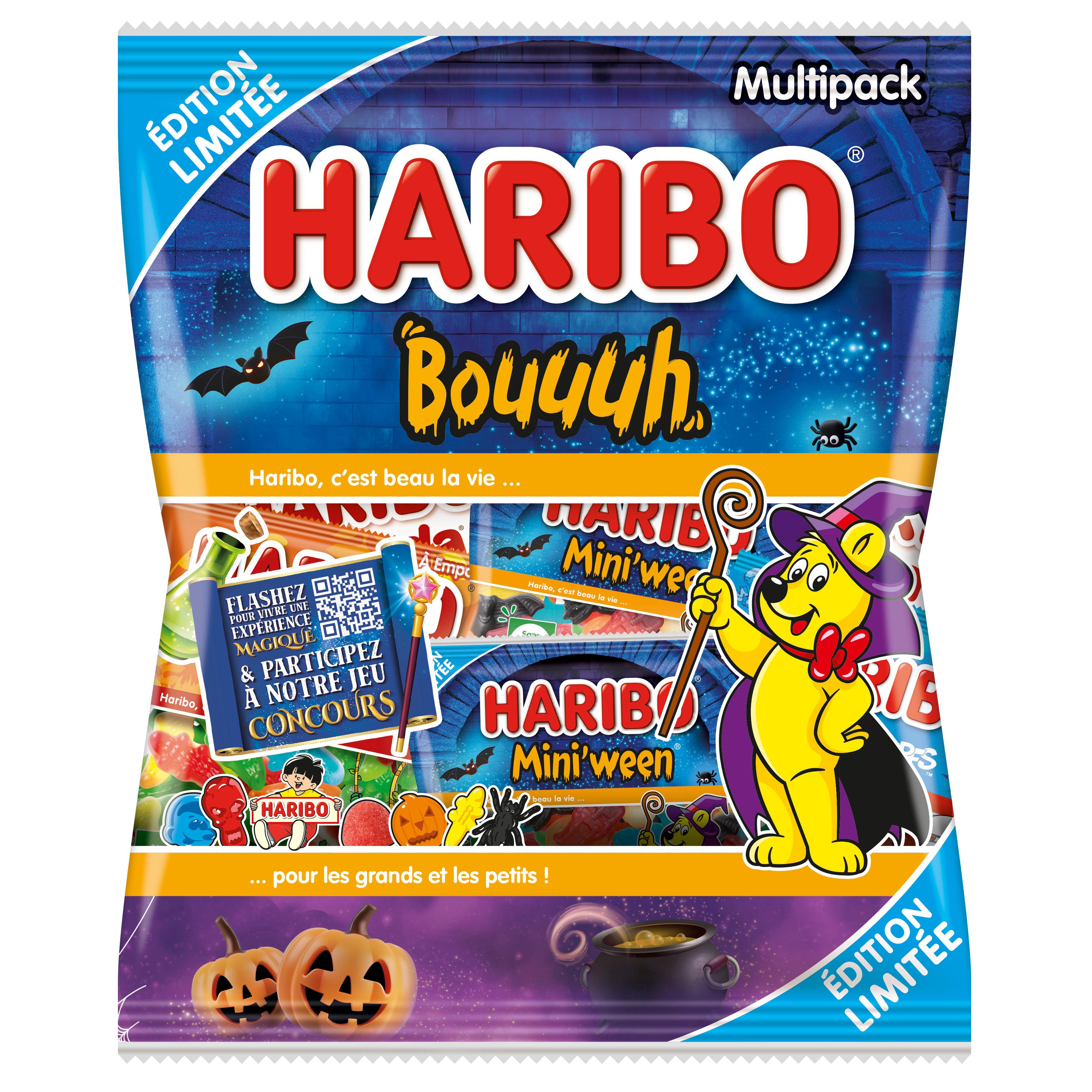 HARIBO Confiserie assortie multipack Haribouuuh 260g