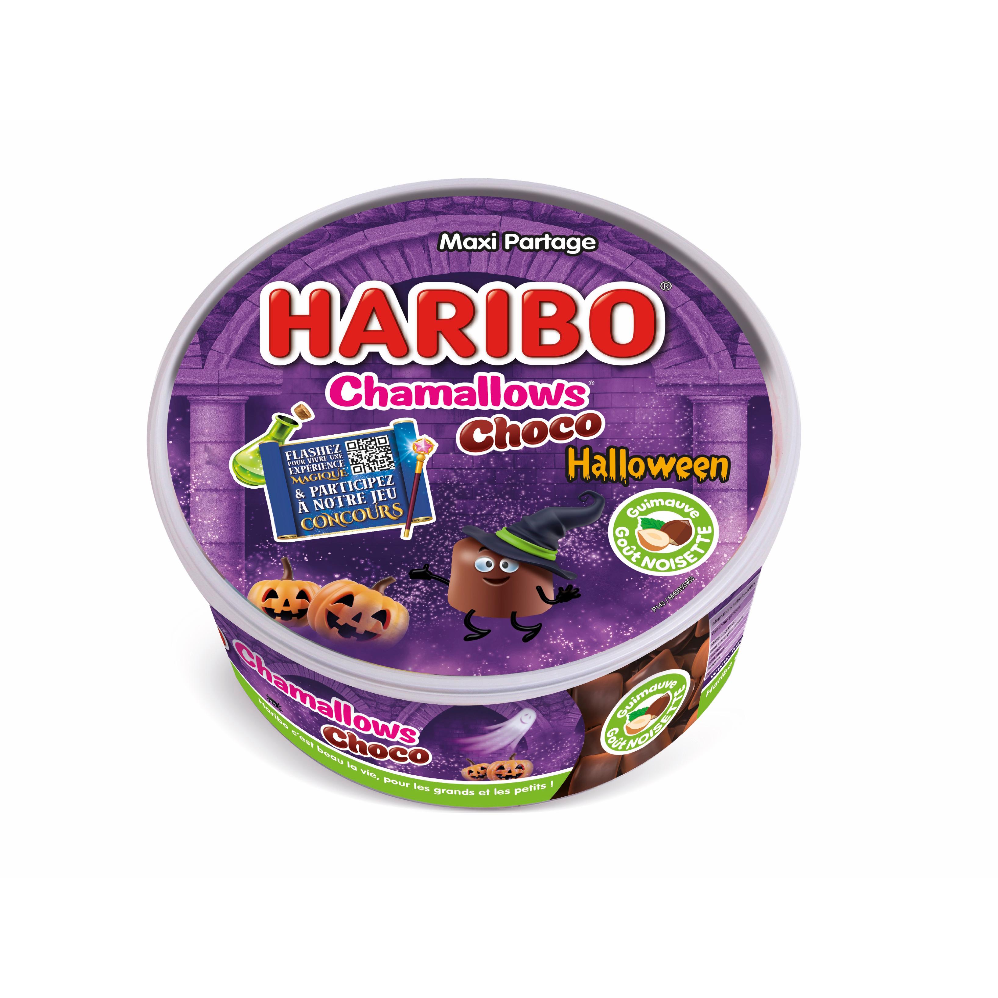 HARIBO Chamallows enrobés de chocolat au lait choco'ween 300g