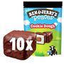 Voir la diapositive 2 : BEN & JERRY'S Peaces Bouchées glacées cookie dough 10 pièces 150g