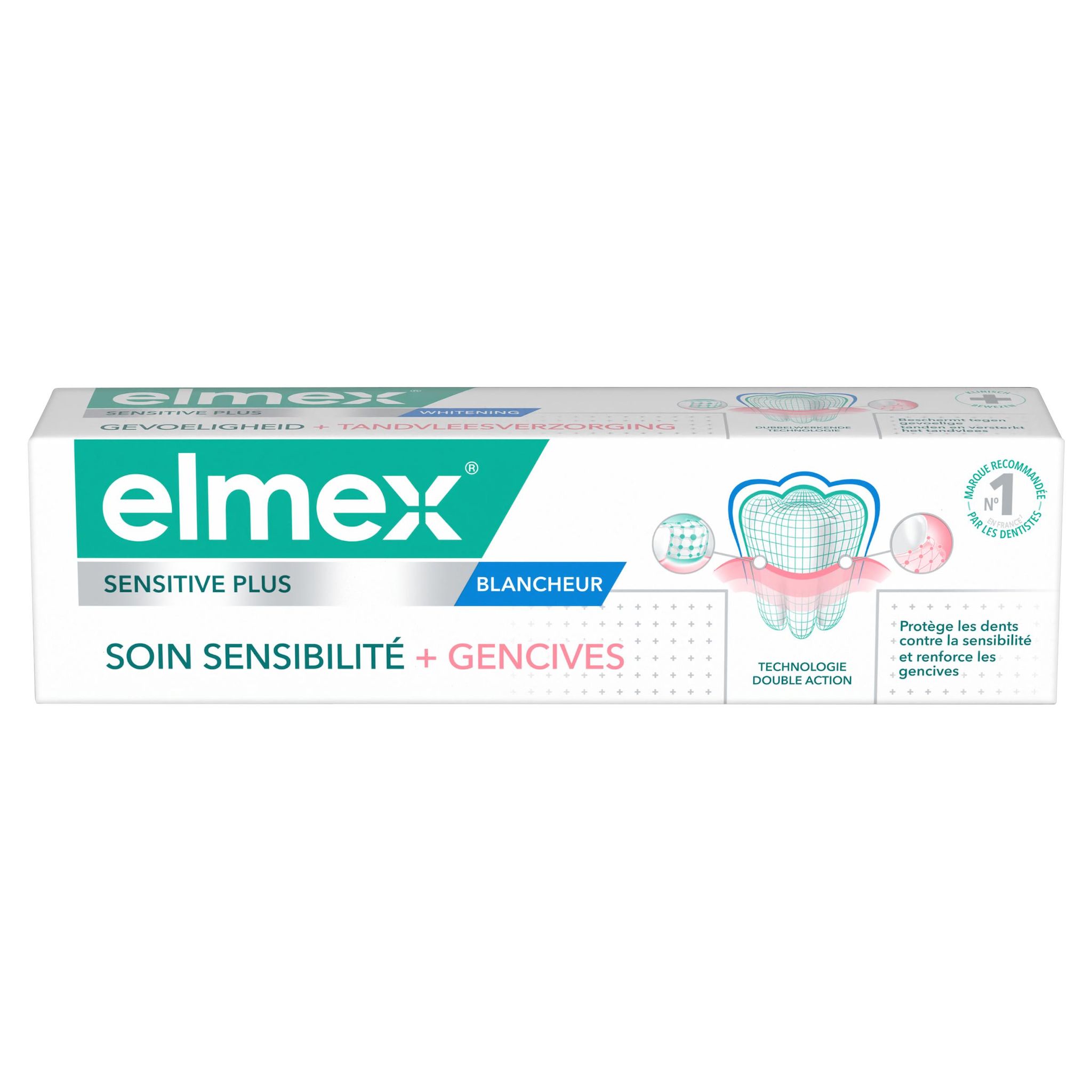 ELMEX Dentifrice soin sensibilité + gencives 75ml