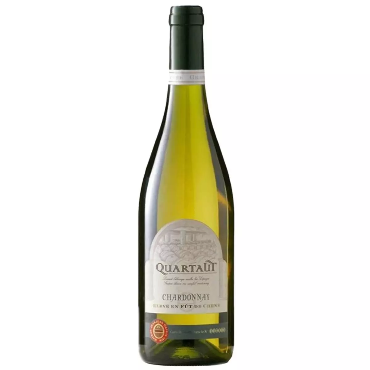 IGP Pays d'Oc Chardonnay Quartaut blanc 75cl