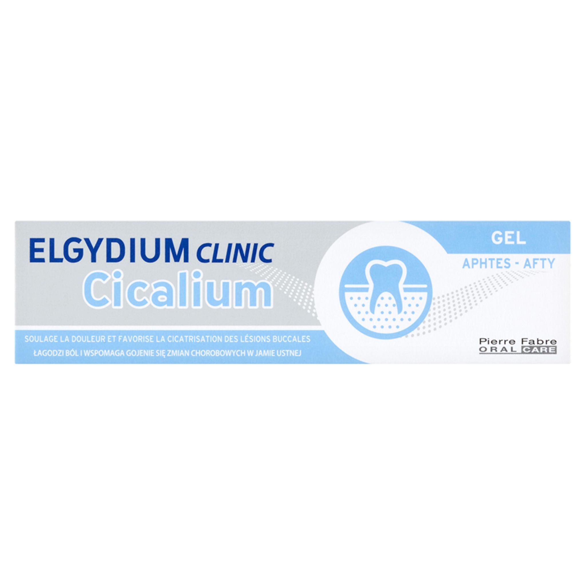 ELGYDIUM Dentifrice cicatrisation buccale 8ml
