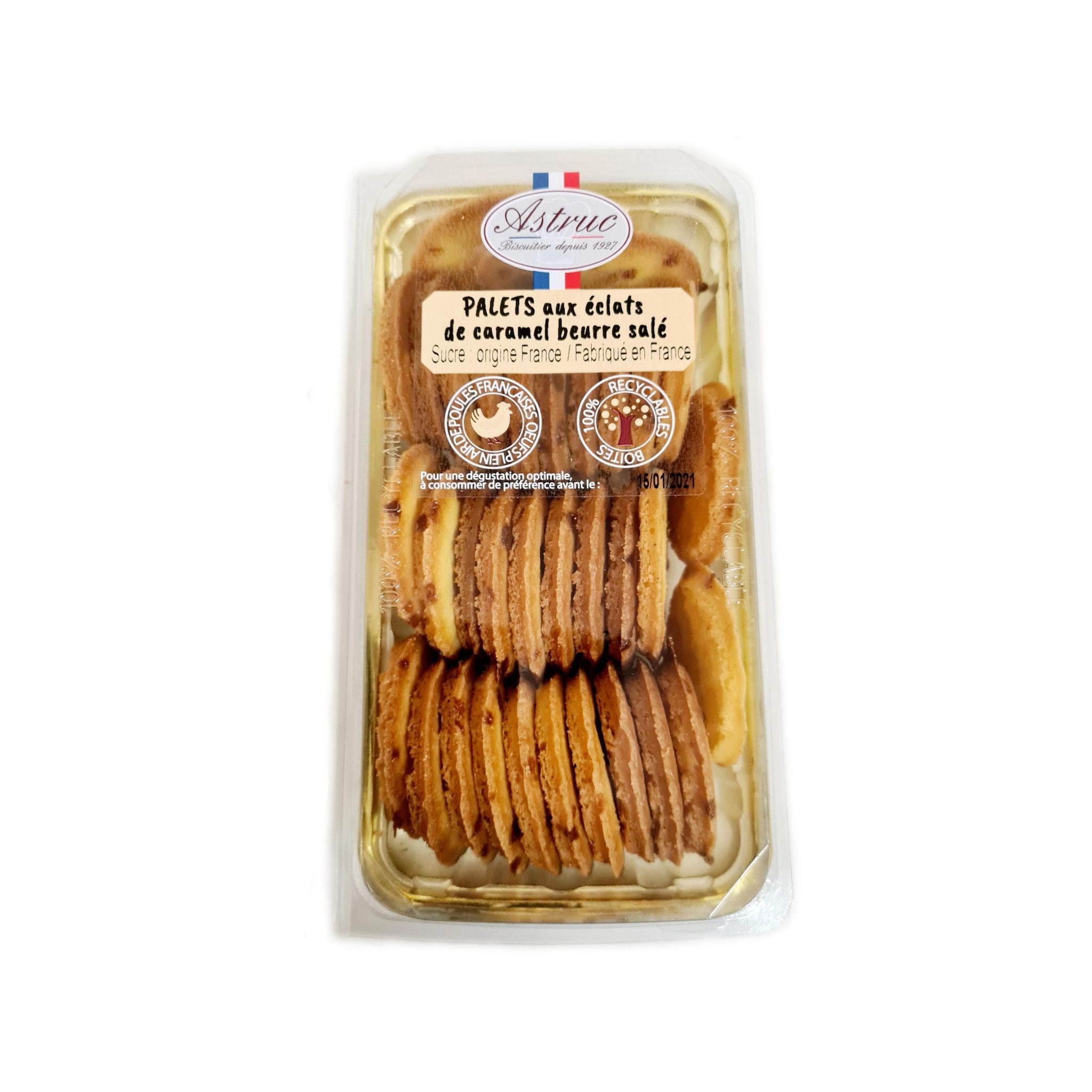 ASTRUC Palets caramel beurre salé 250g