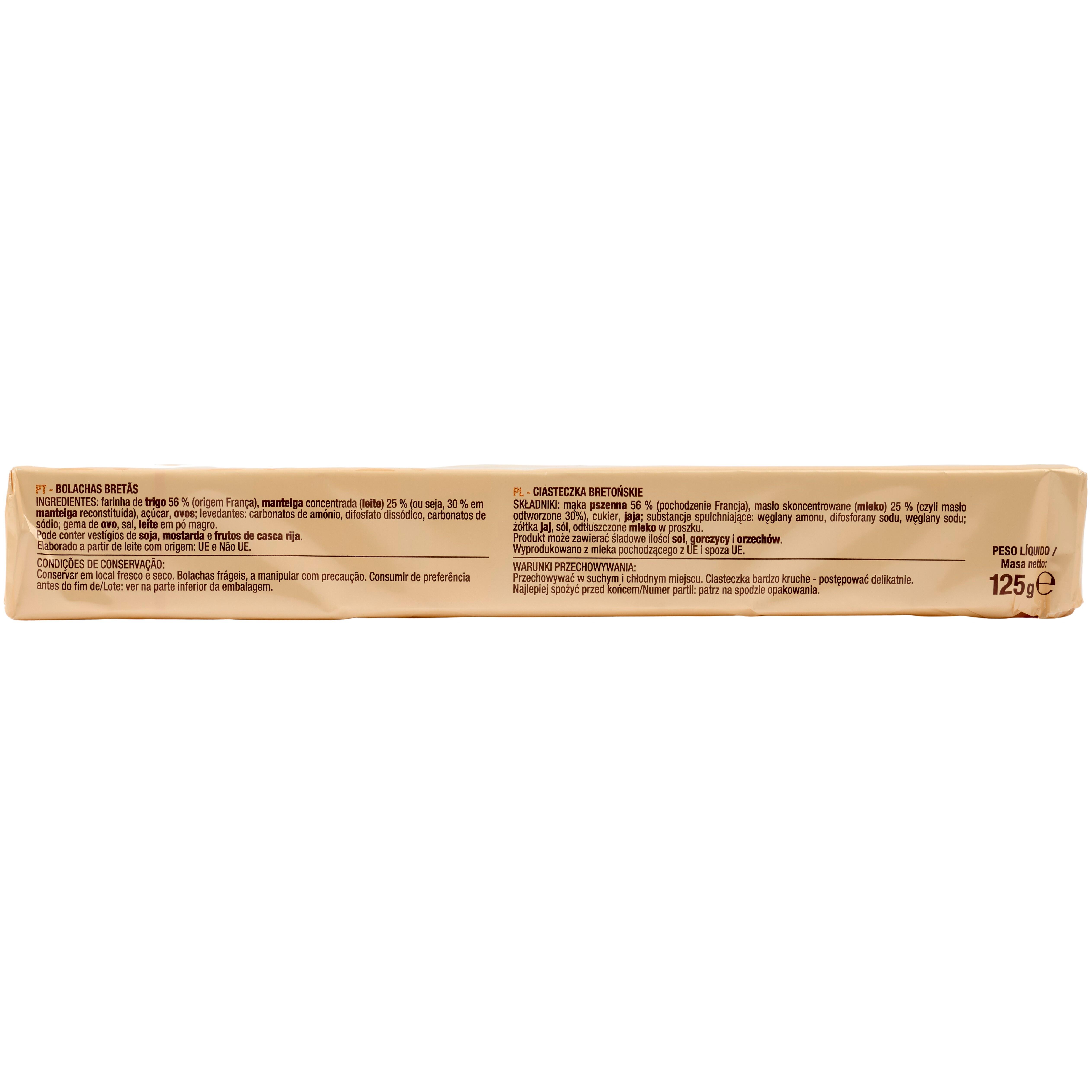 Voir la diapositive 5 : AUCHAN Palets bretons pur beurre 2x125g
