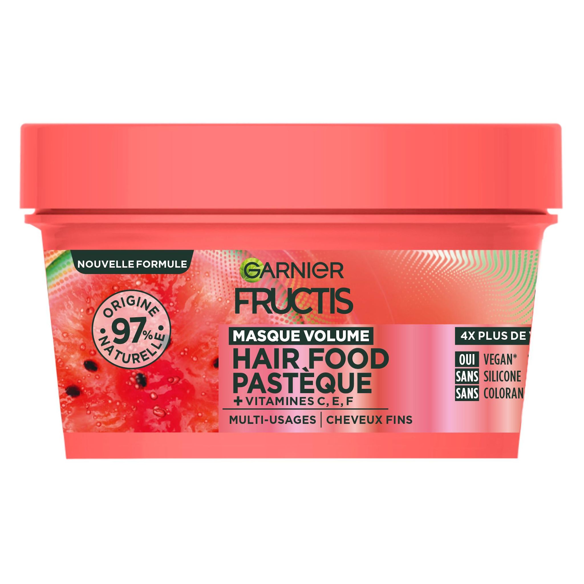 GARNIER Masque cheveux pastèque 320ml