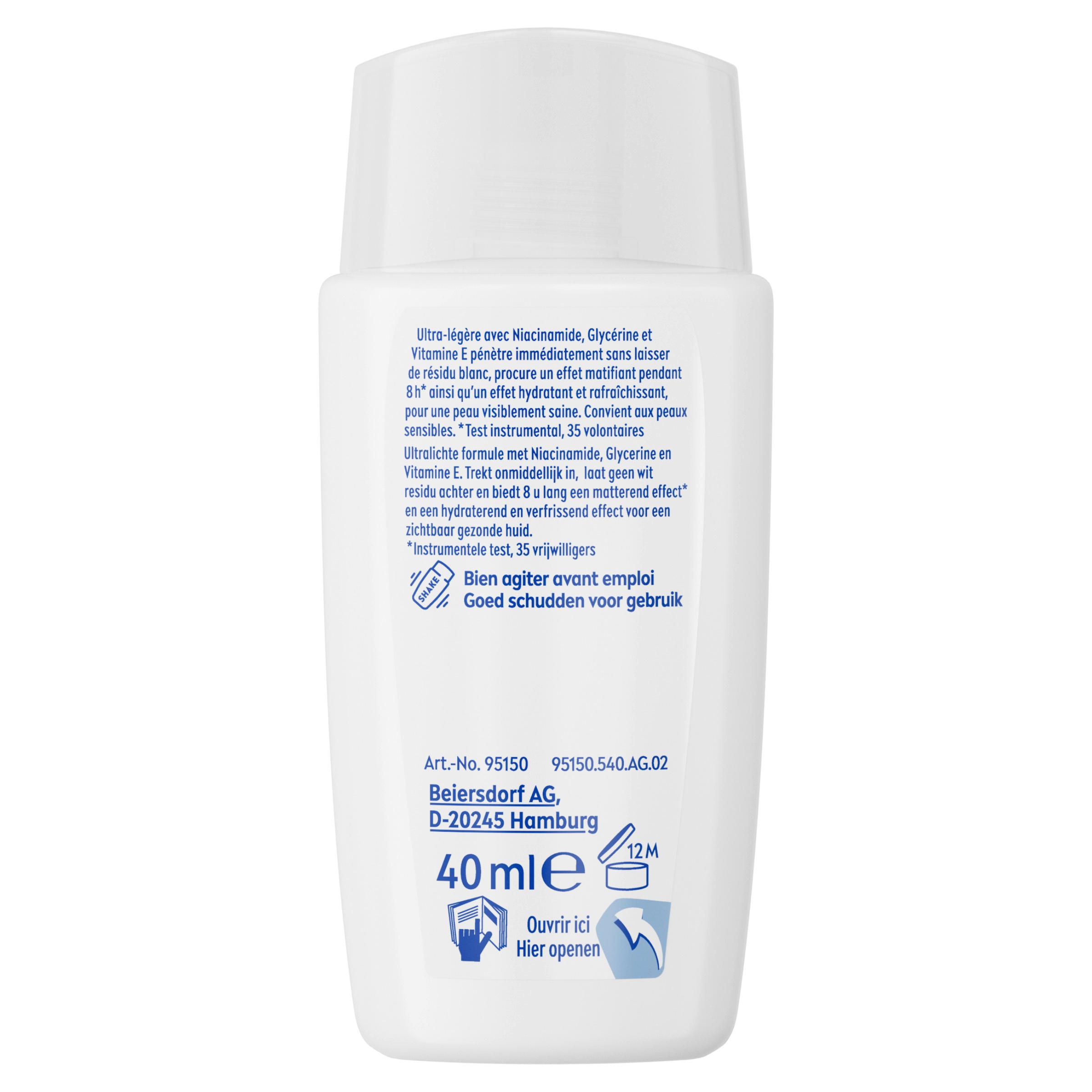 Voir la diapositive 2 : NIVEA SUN Invisible Daily Fluid SPF50+ niacinamide 40ml