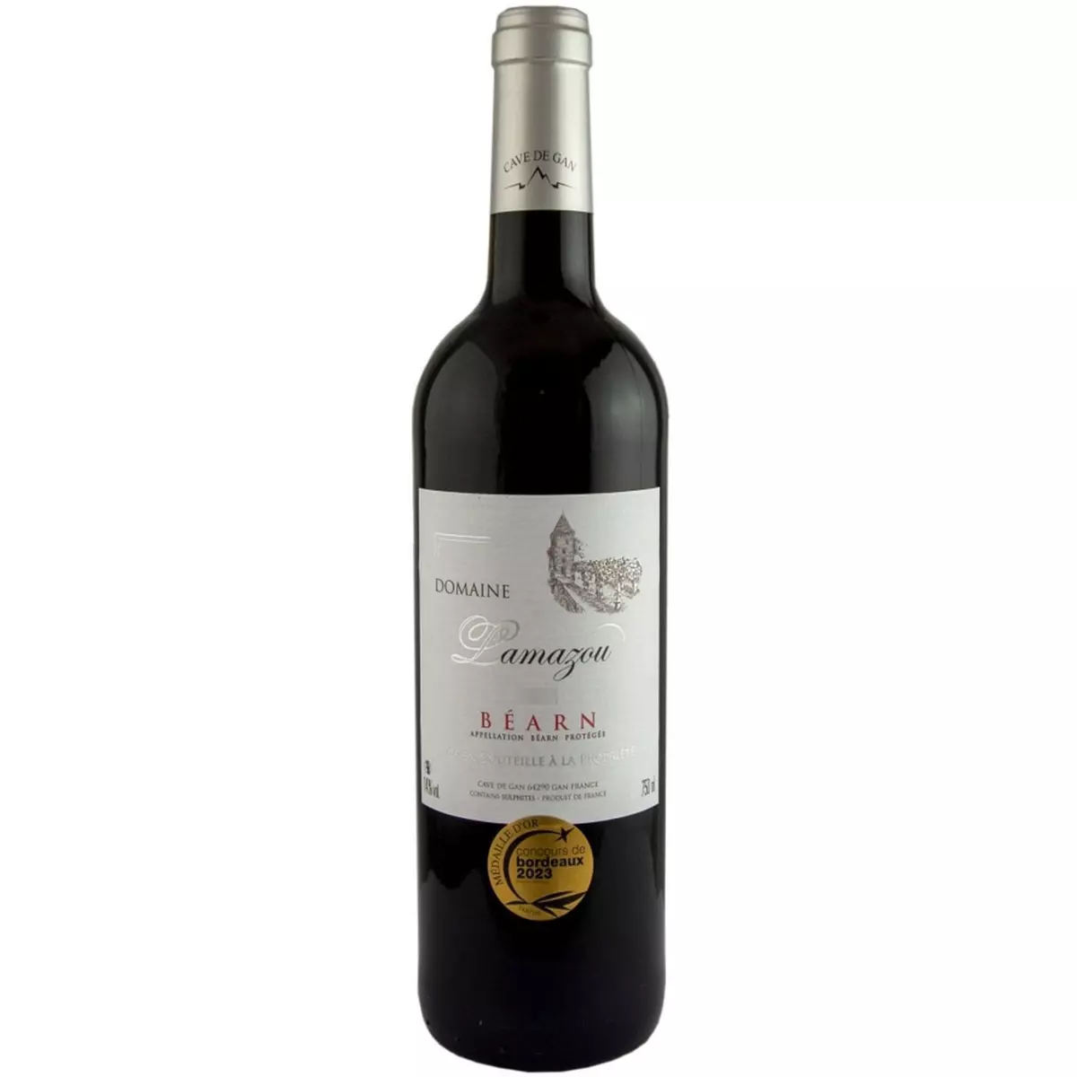 Vin rouge AOP Béarn Domaine Lamazou 75cl