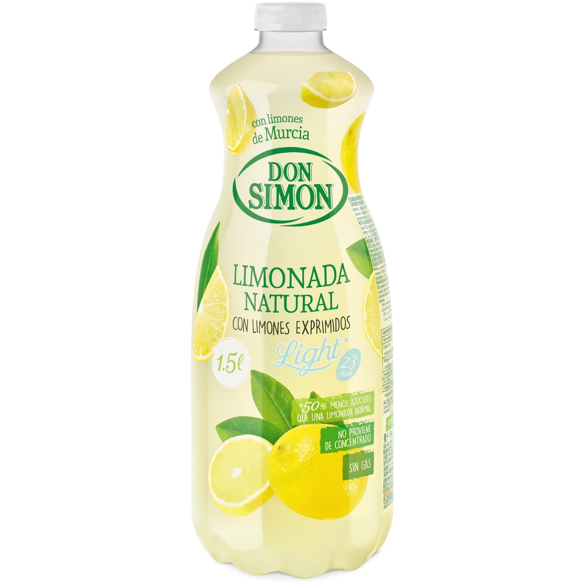 DON SIMON Citronnade allégé en sucre 1.5l