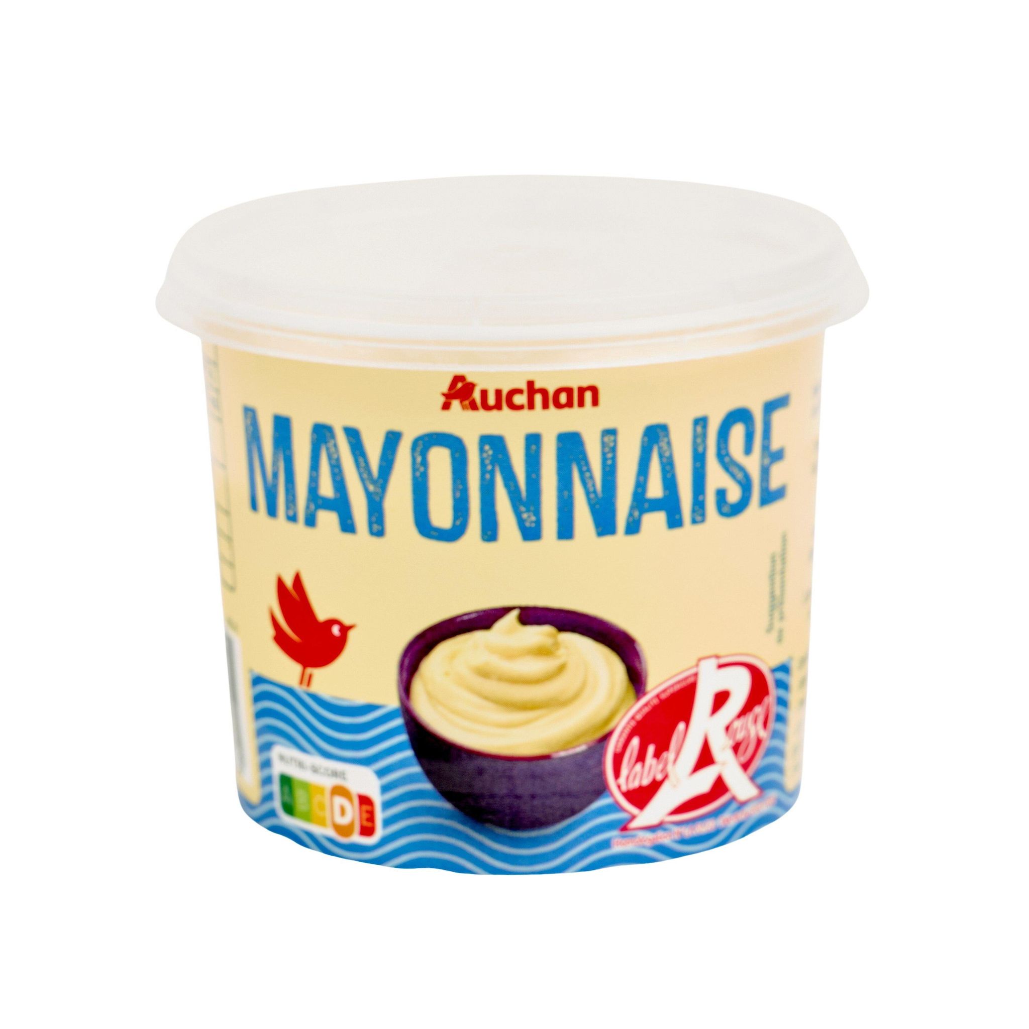 Voir la diapositive 3 : AUCHAN Mayonnaise label Rouge 110g