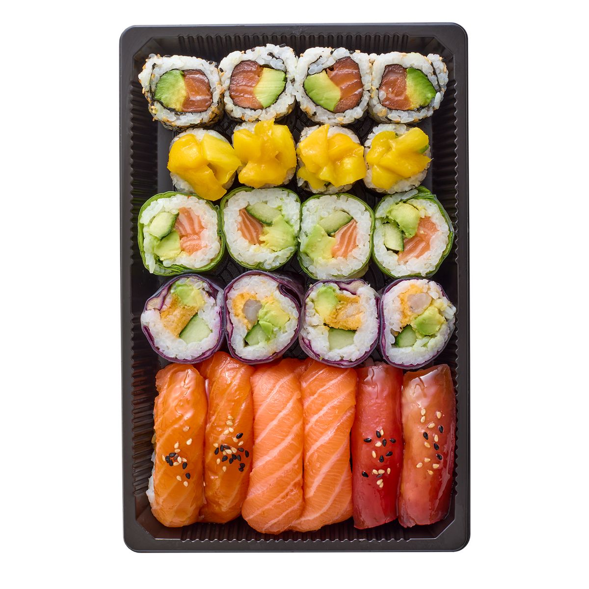 SUSHI GOURMET Plateau Box Sushi Team Classique 22 pièces