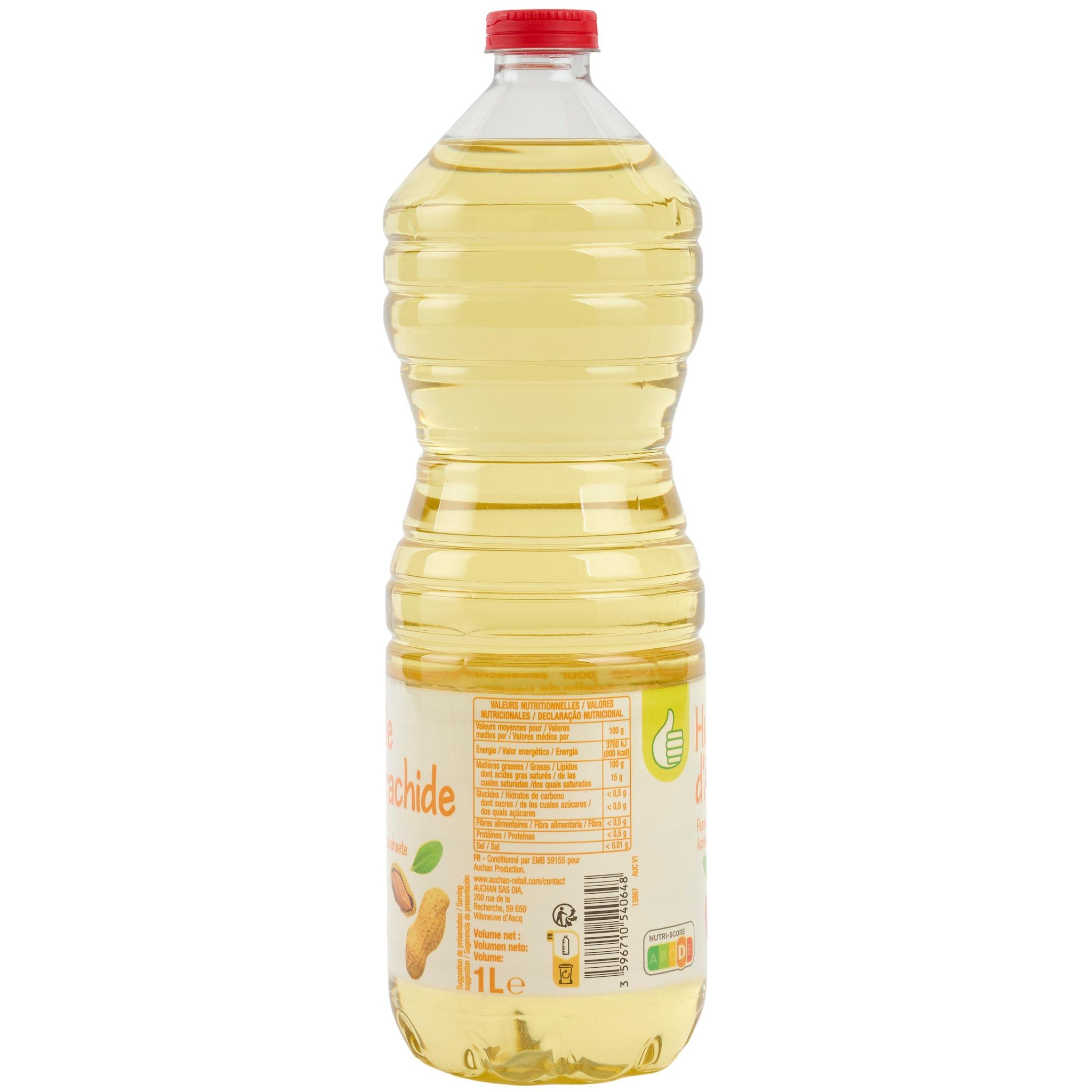 Voir la diapositive 2 : POUCE Huile d'Arachide 1l