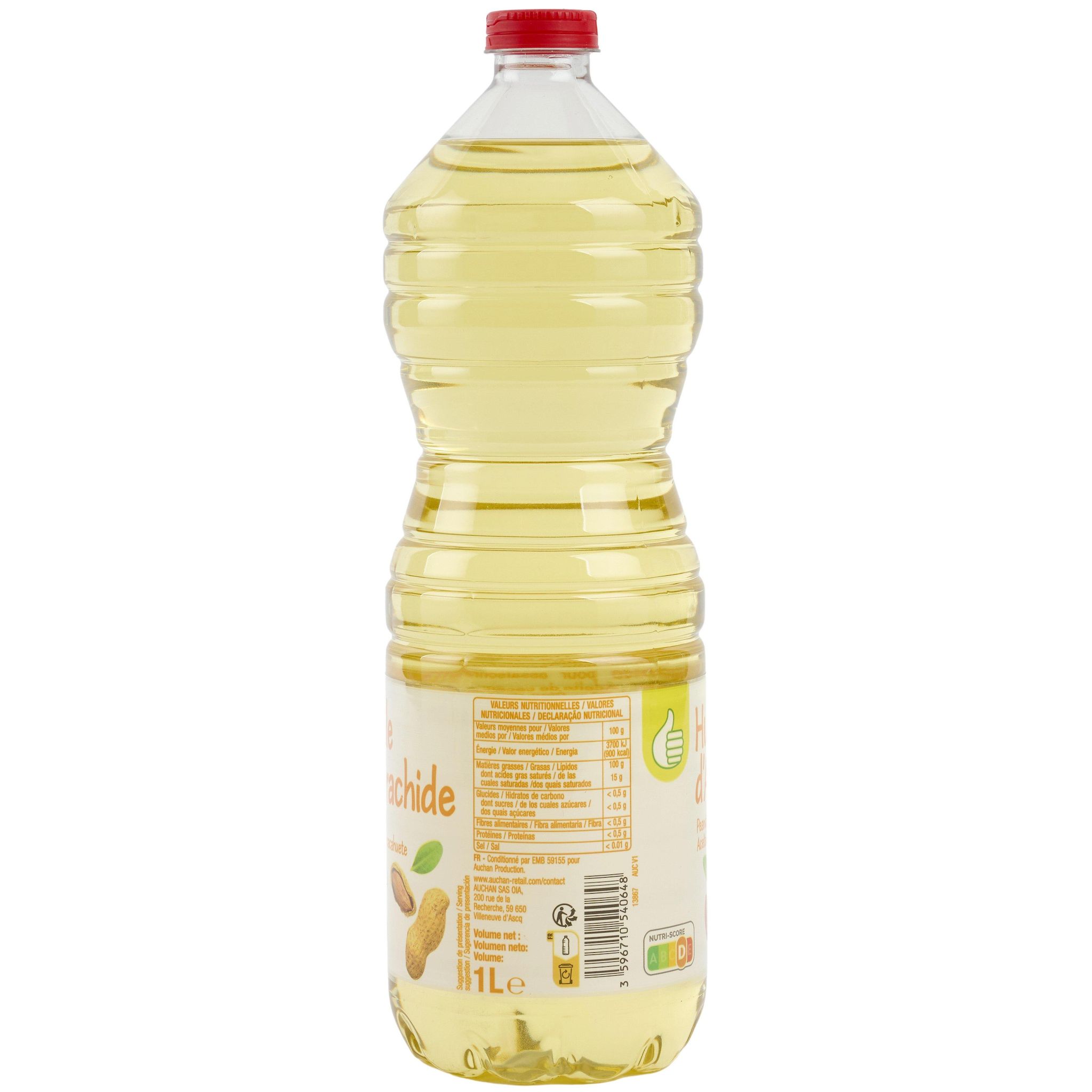 Voir la diapositive 3 : POUCE Huile d'Arachide 1l