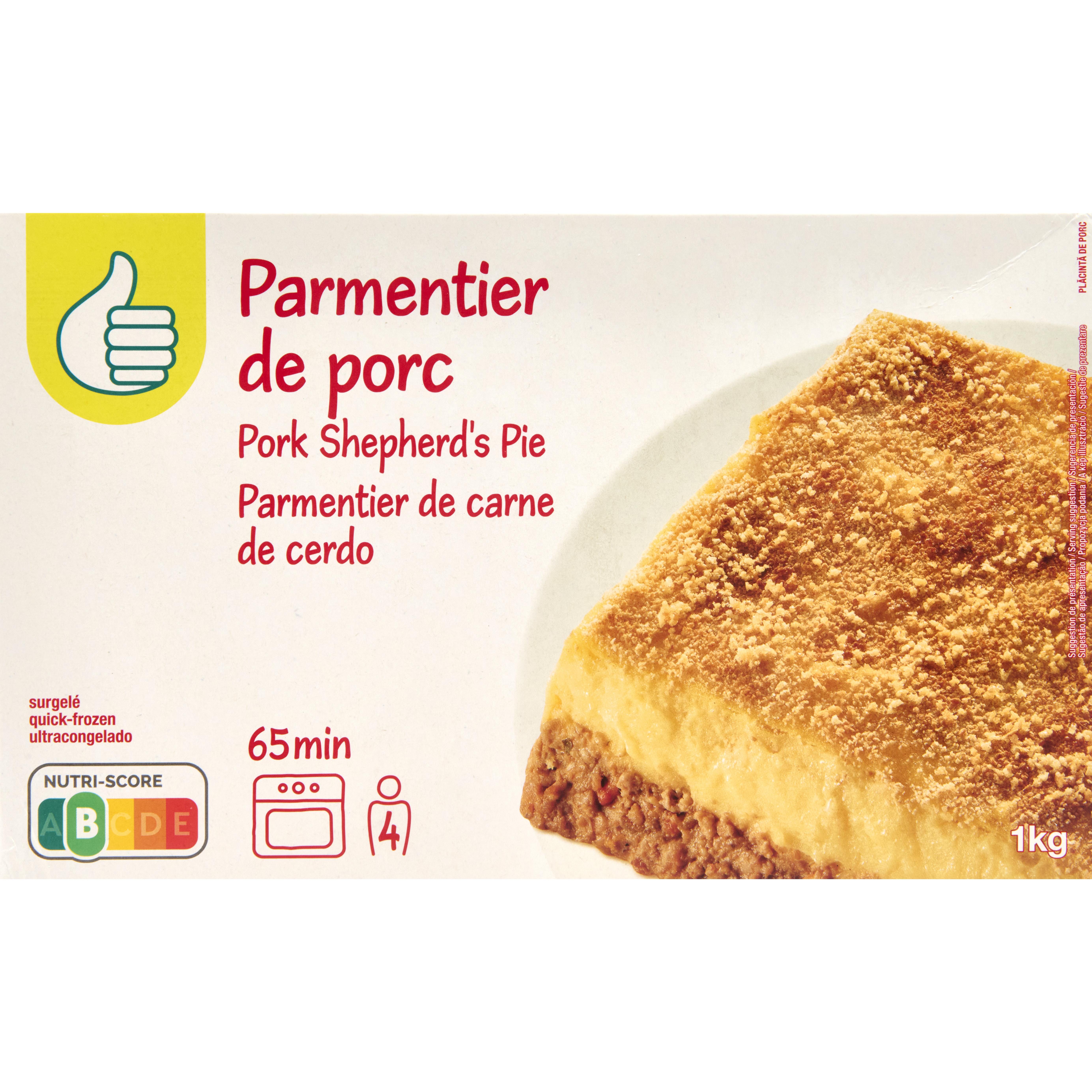 POUCE Parmentier de porc 1kg