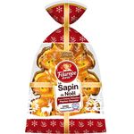 LA FOURNEE DOREE Brioche crème pâtissière et pépites chocolat Le Sapin de Noël sans huile de palme 550g