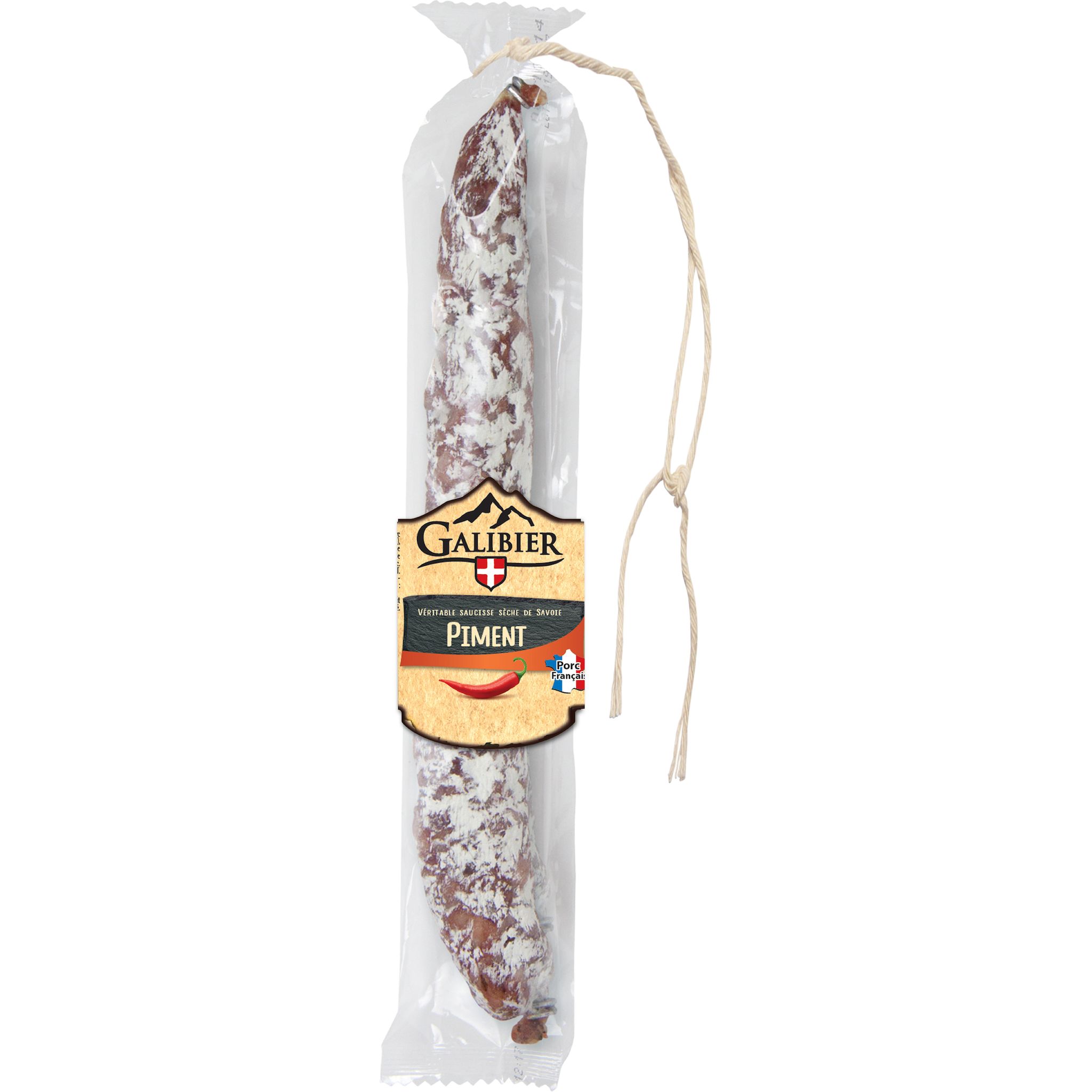 GALIBIER Saucisse Droite au piment 200g