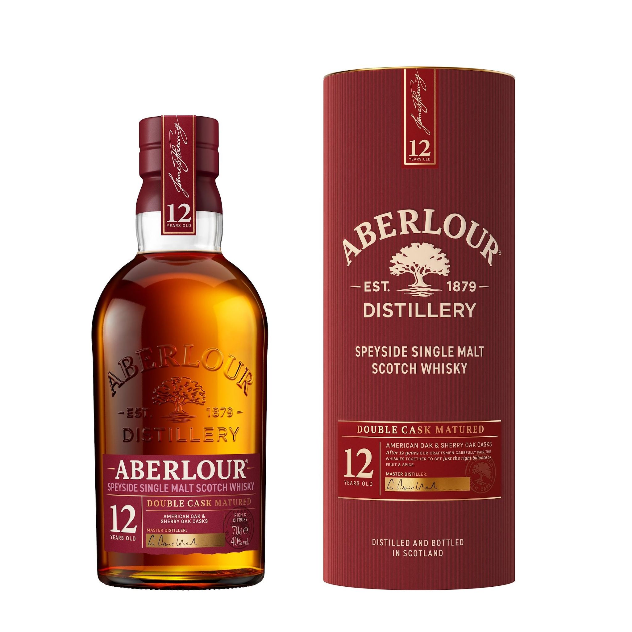 ABERLOUR Whisky écossais Single malt double cask matured 12 ans 40% 70cl