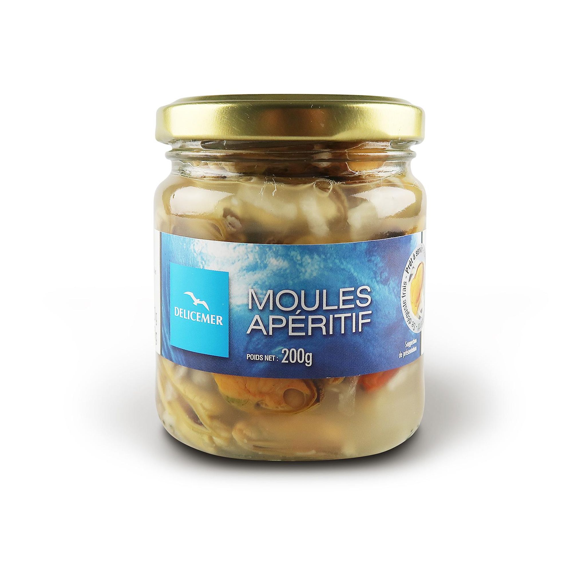 DELICEMER Moules apéritif 110 g