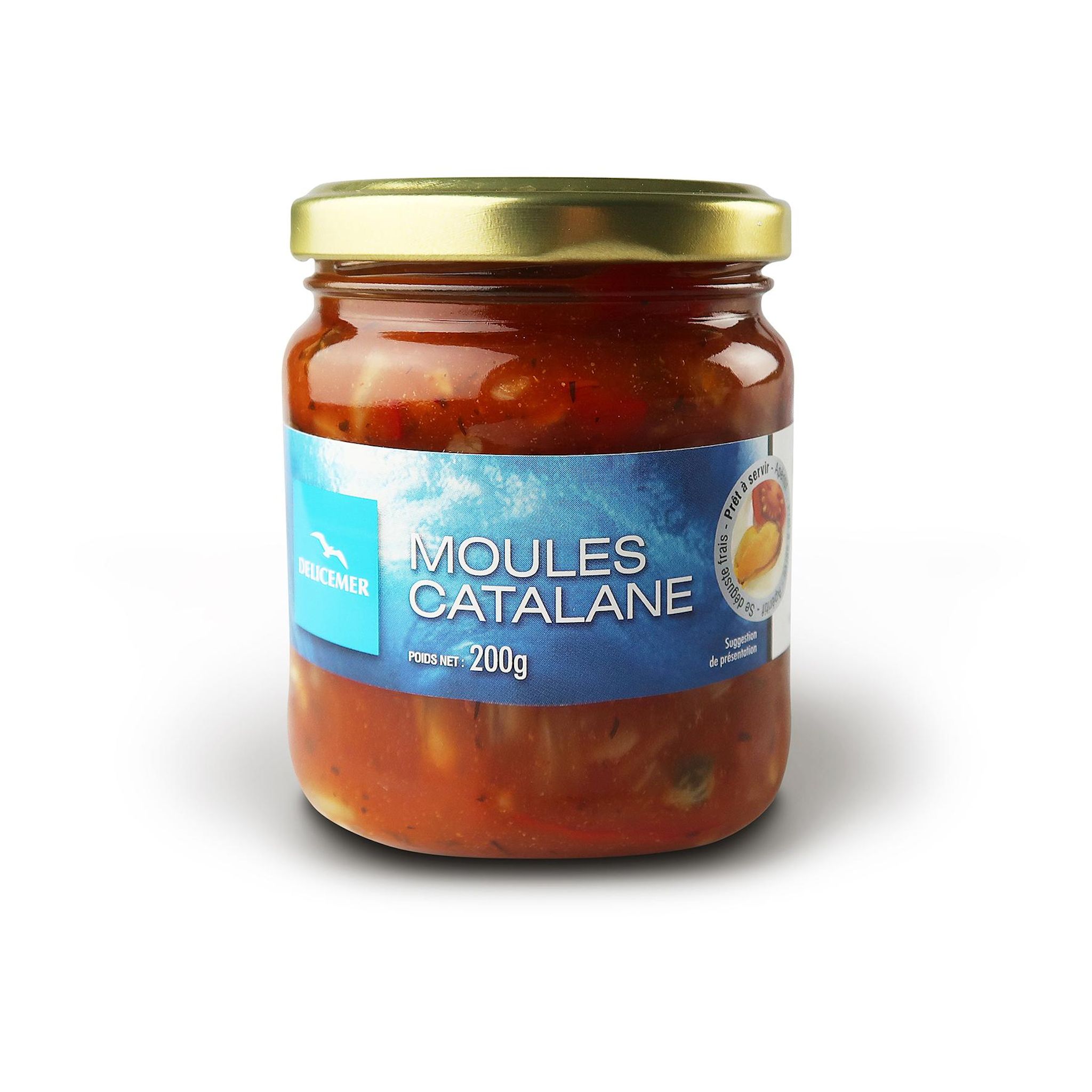 DELICEMER Moules catalane 110 g