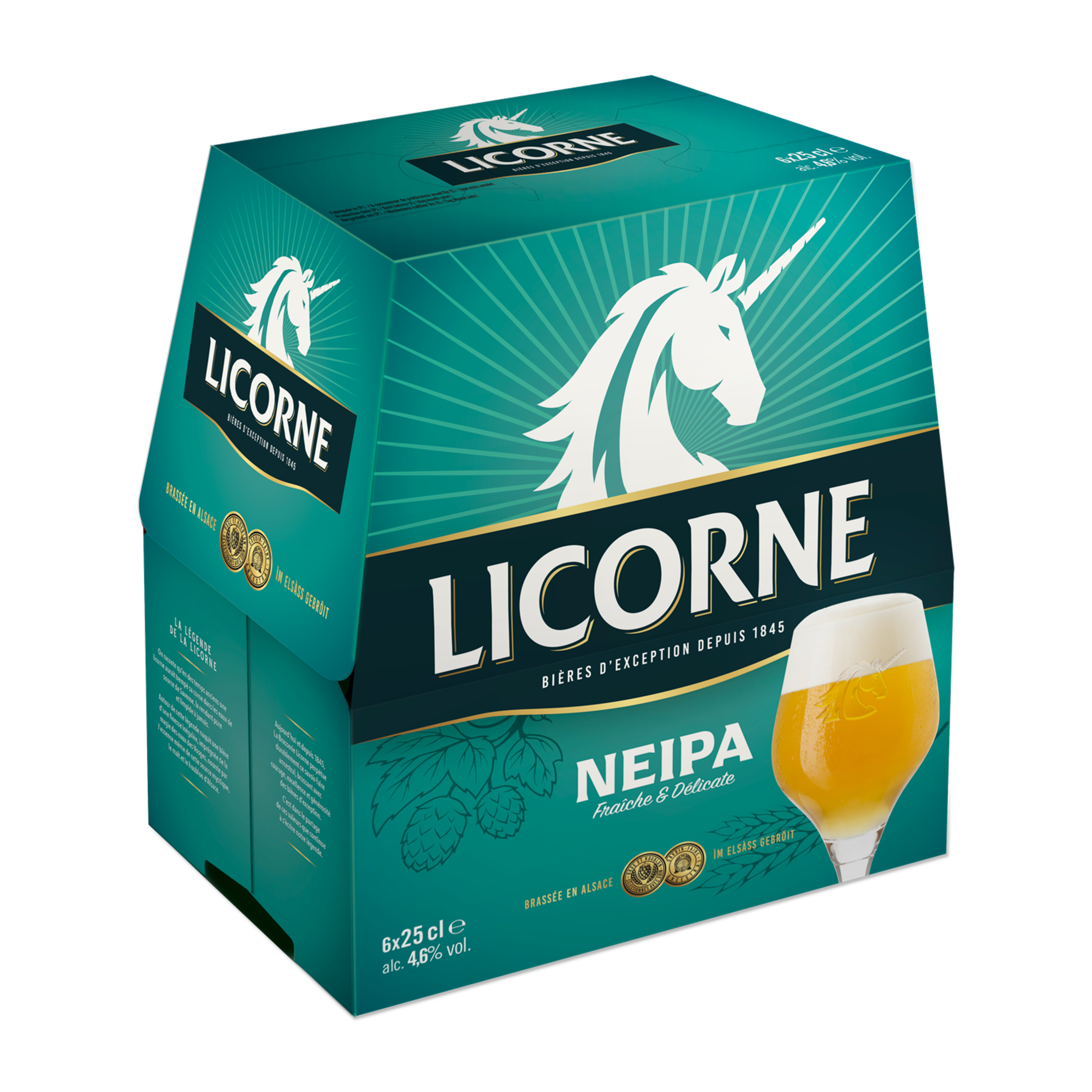 LICORNE Neipa Bière 4.6% 6x25cl