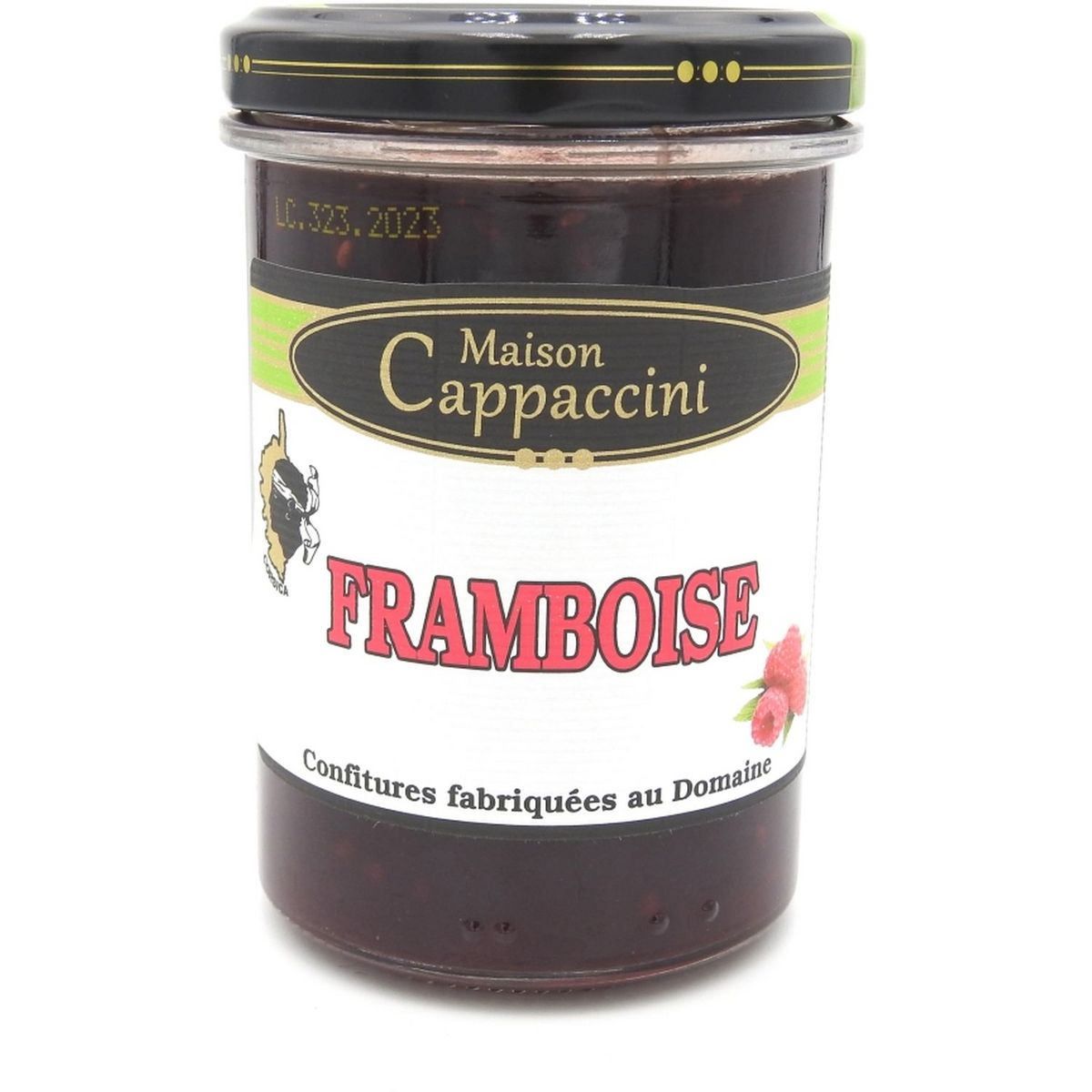 MAISON CAPPACCINI Confiture de framboise 240g